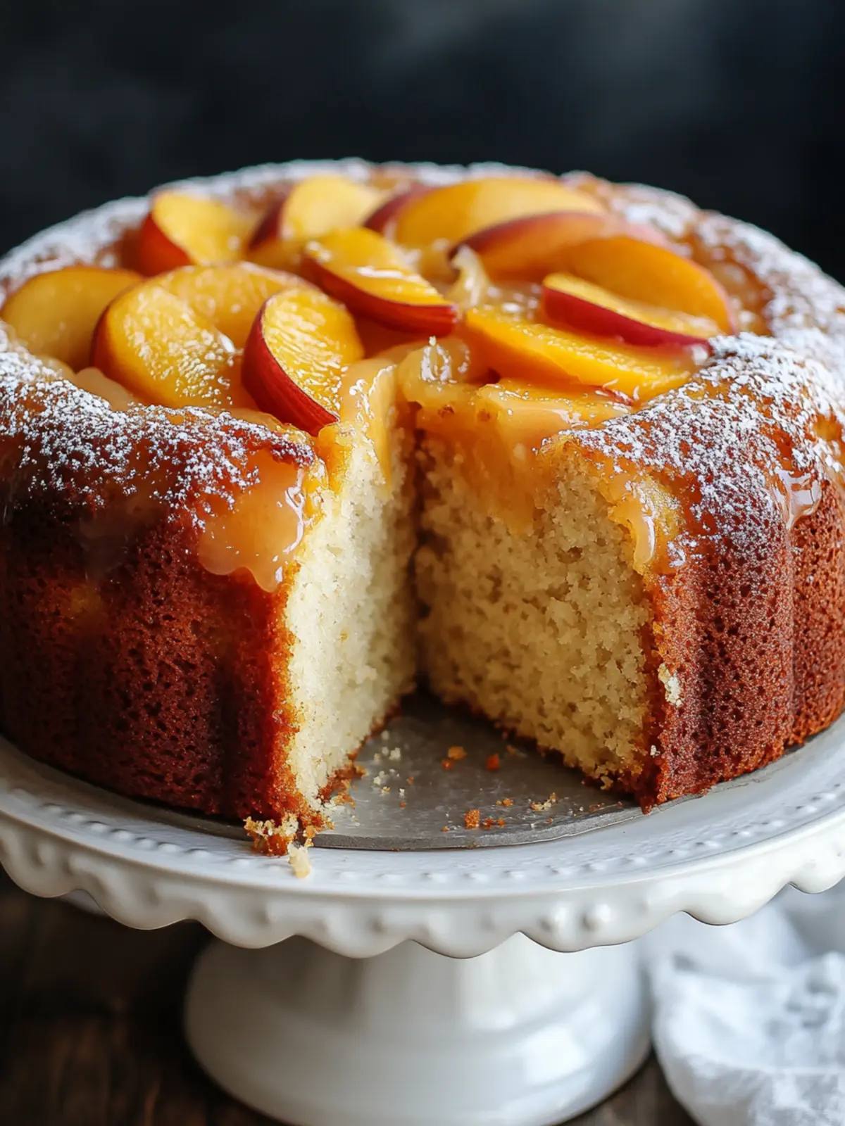 Brown Sugar Peach Cake: A Summer Delight You'll Love 3 Brown Sugar Peach Cake
