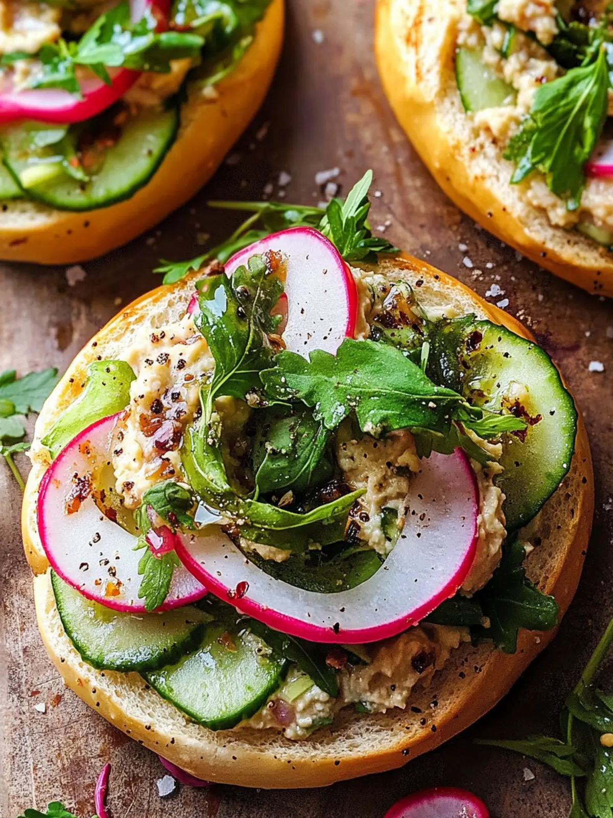Baba Ghanoush Bagel Sandwich: A Flavor-Packed Vegan Treat 4 Baba Ghanoush Bagel Sandwich