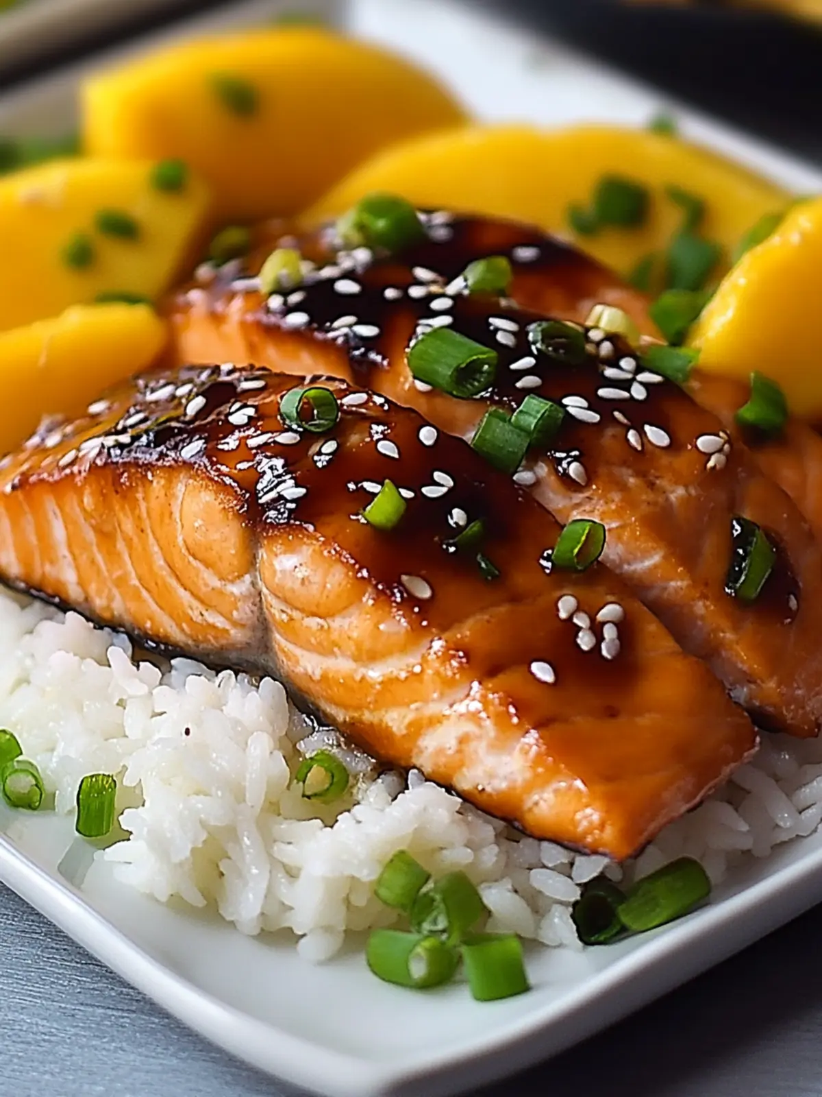 Sweet & Savory Mango Teriyaki Salmon for Effortless Gourmet Nights 3 Sweet & Savory Mango Teriyaki Salmon