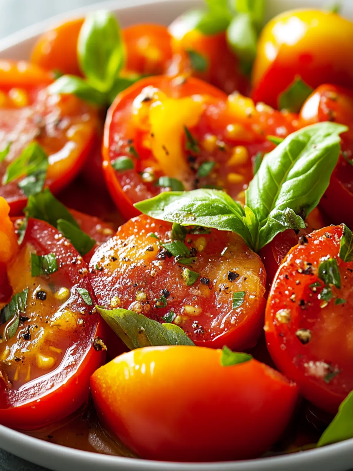 Marinated Tomatoes: A Delightful Boost to Summer Meals 3 Marinated Tomatoes