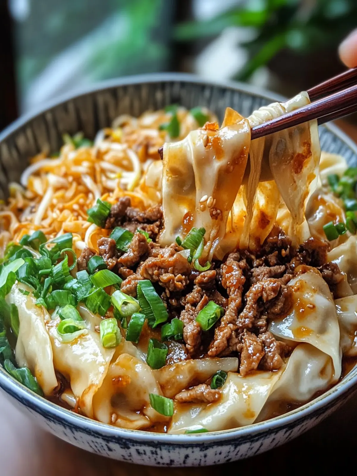 Beef Potsticker Noodle Bowl: Your New Weeknight Comfort Food 4 Beef Potsticker Noodle Bowl