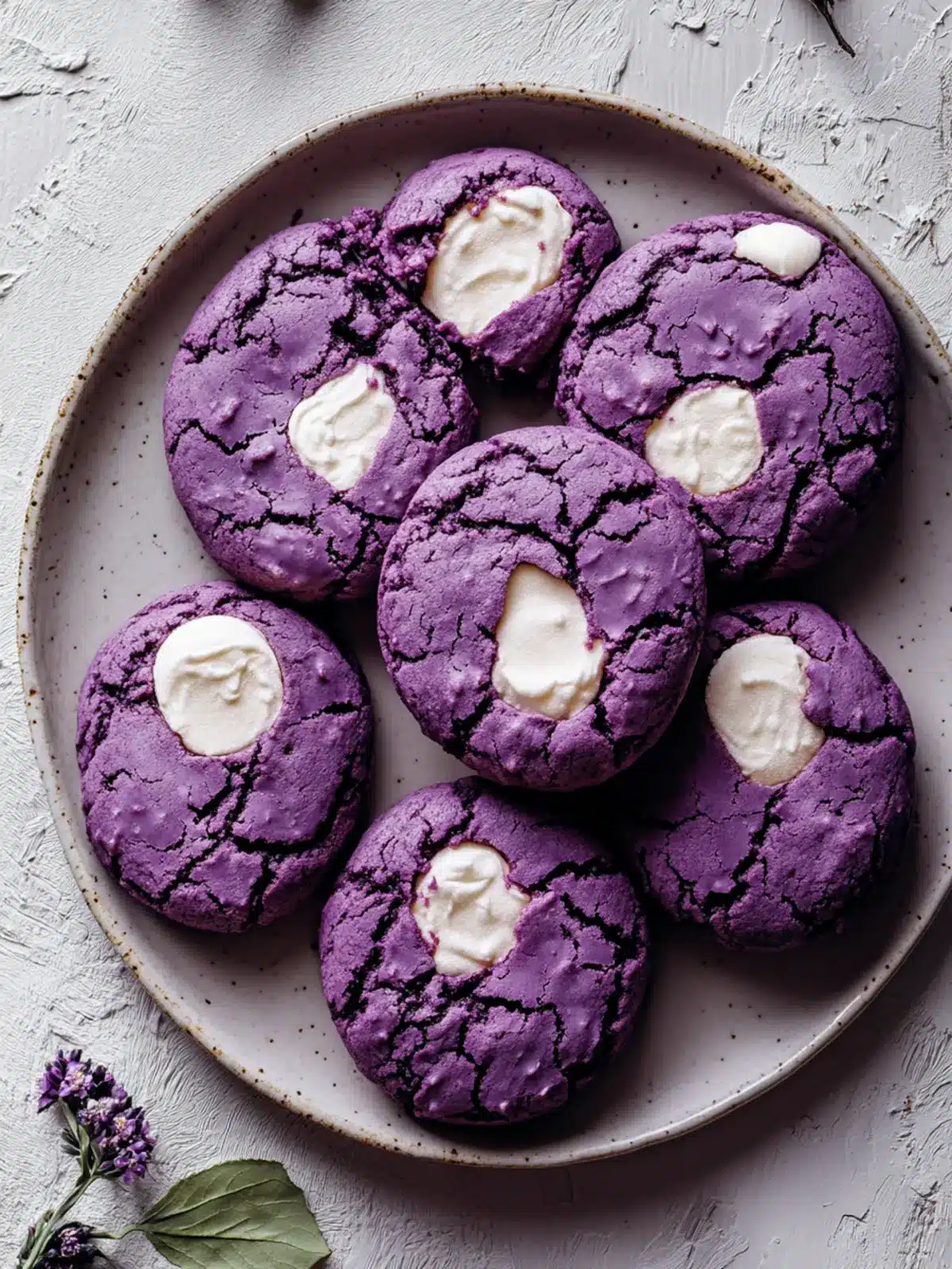 Ube Marshmallow Velvet Cookies: A Colorful Chewy Delight 2 Ube Marshmallow Velvet Cookies