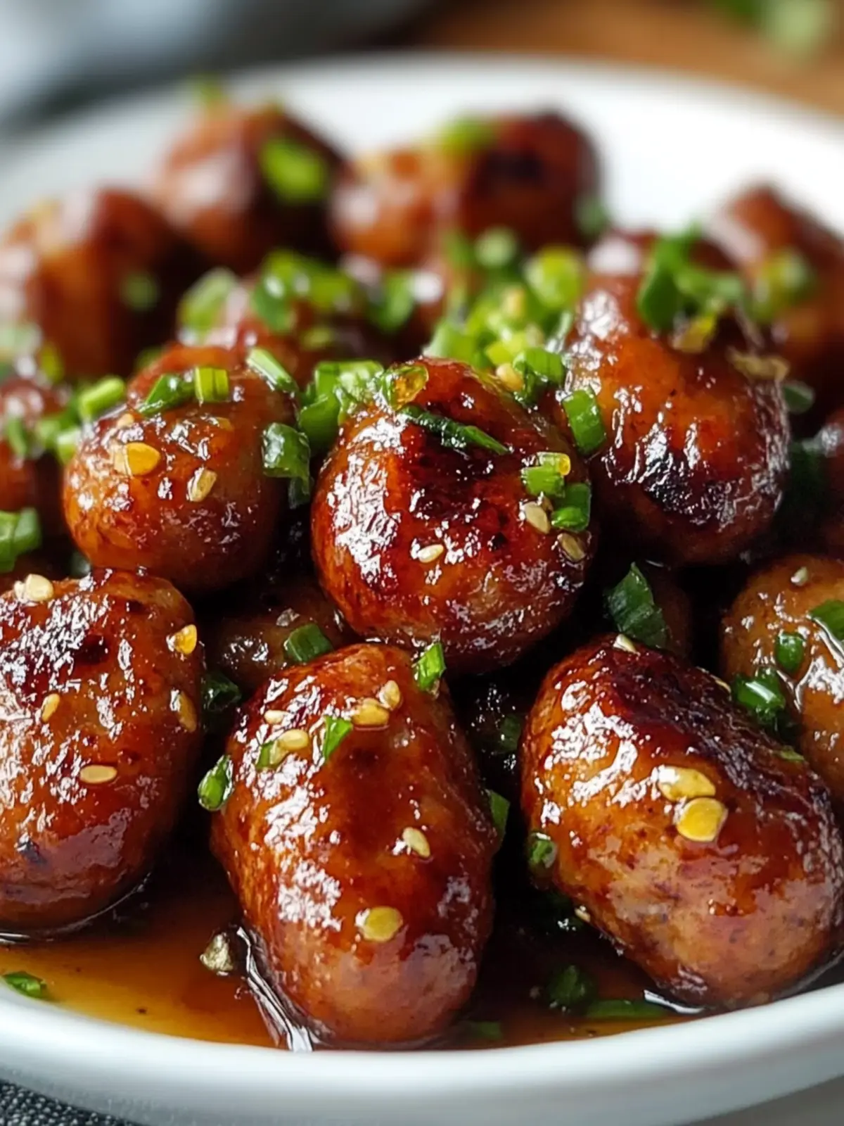 Savory Honey Garlic Sweet Sausage Bites for Any Occasion 2 Honey Garlic Sweet Sausage Bites