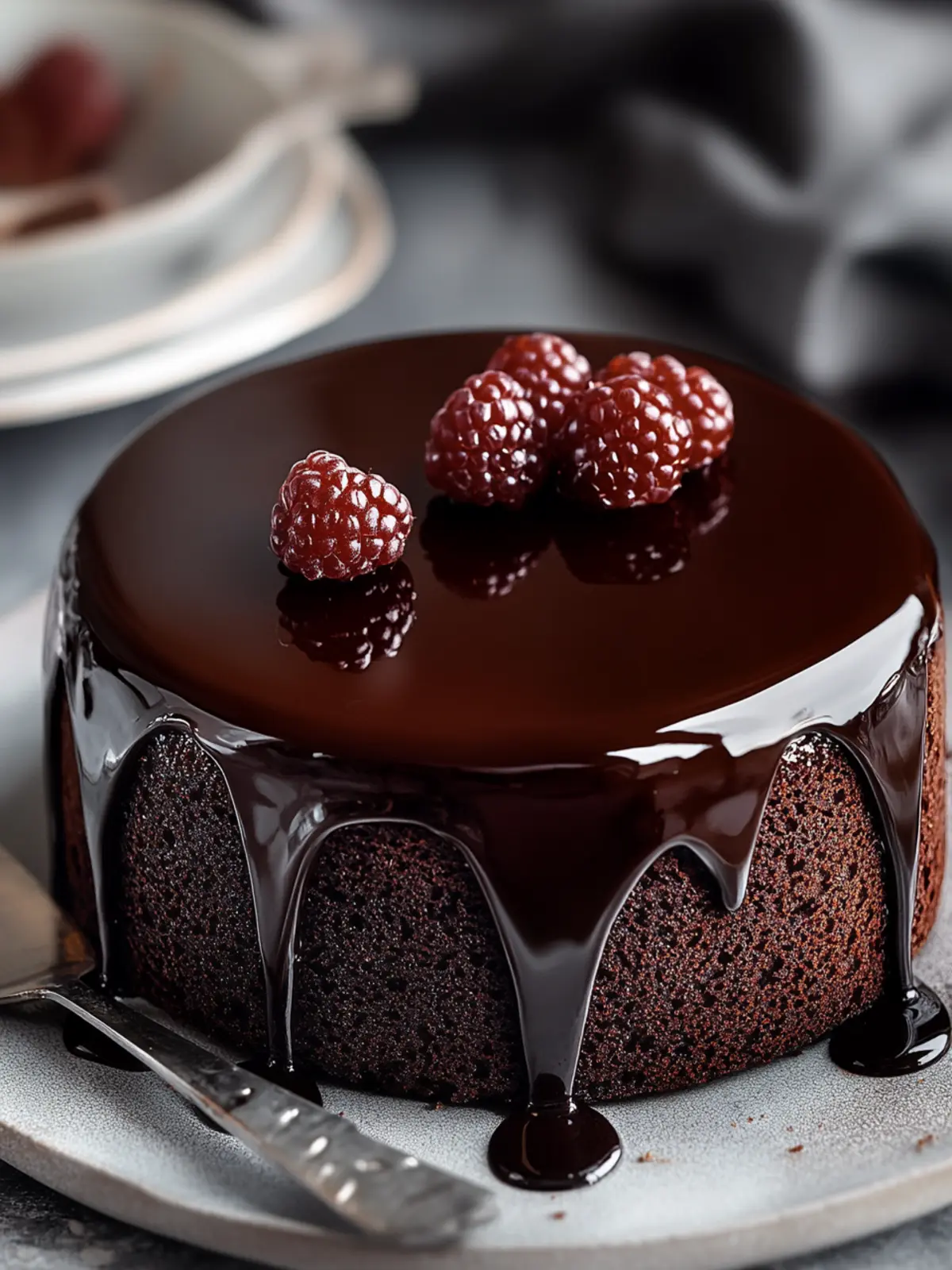 Indulge in the Ultimate Chocolate Mirror Glaze Cake Experience 2 Chocolate Mirror Glaze Cake