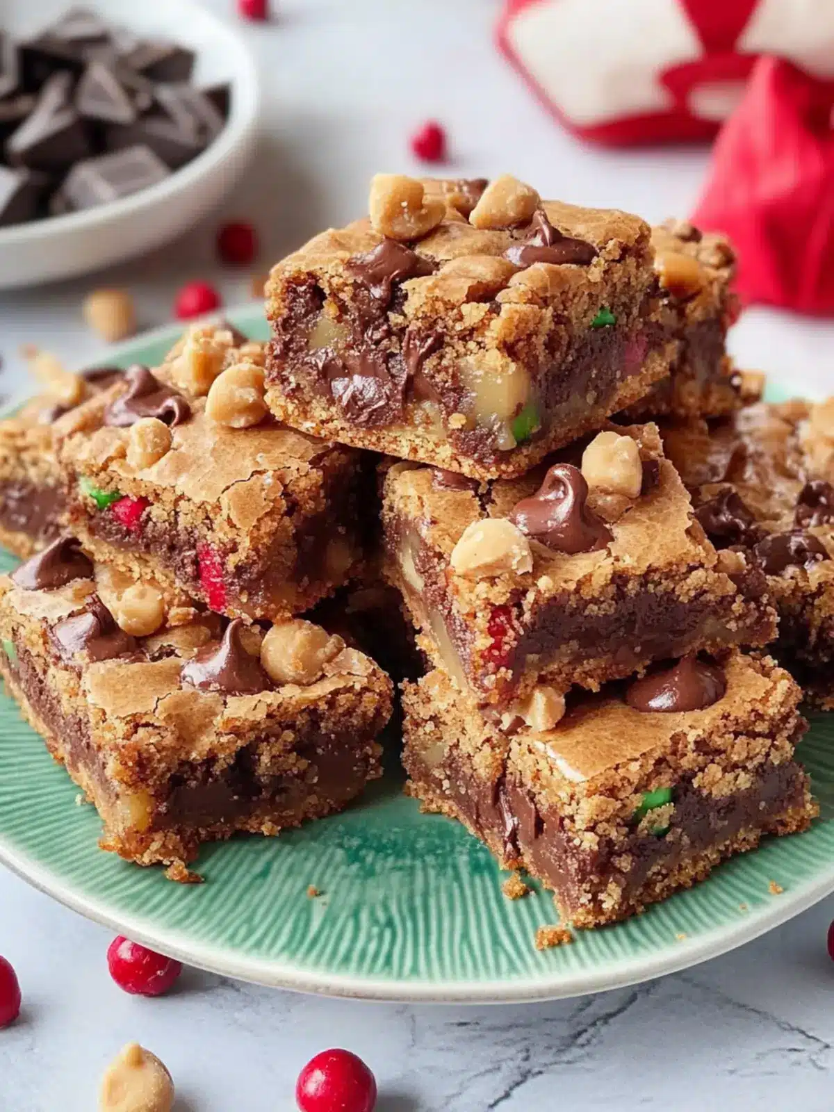 Irresistible Chocolate Toffee Cookie Bars for Holiday Joy 4 Chocolate Toffee Cookie Bars