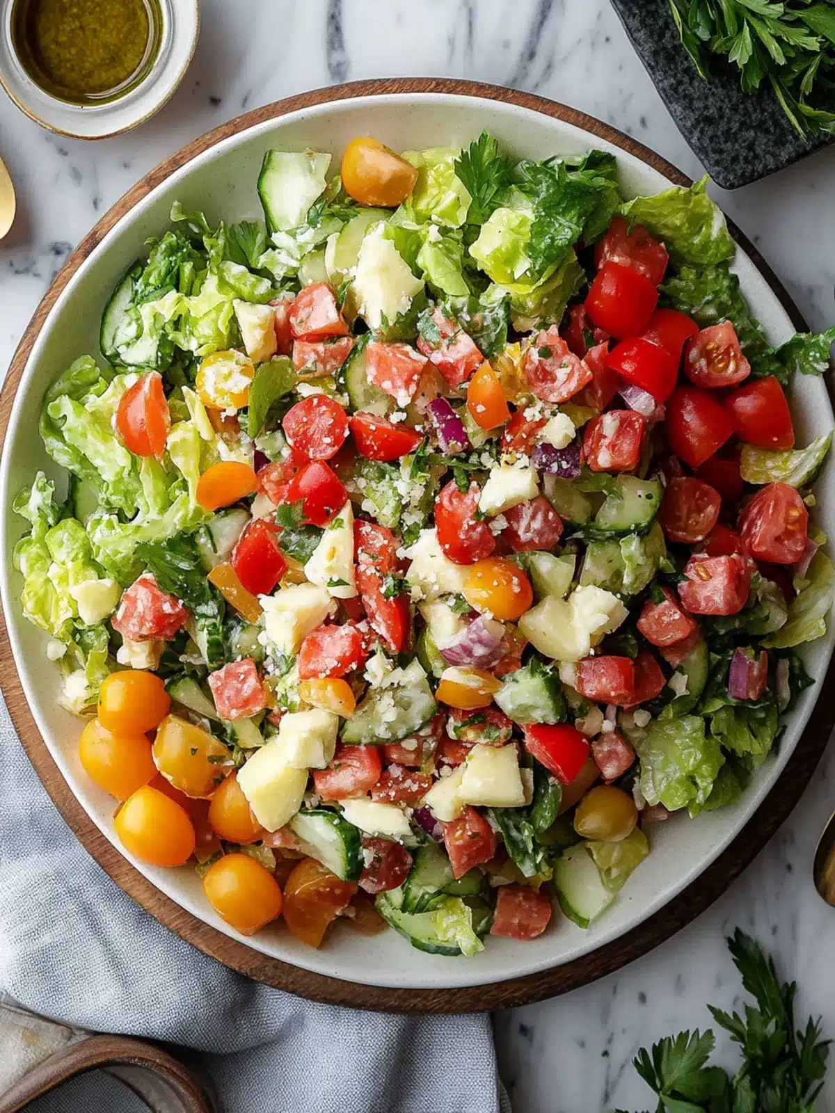 La Scala Chopped Salad: Fresh, Flavorful & Easy to Make 4 La Scala Chopped Salad