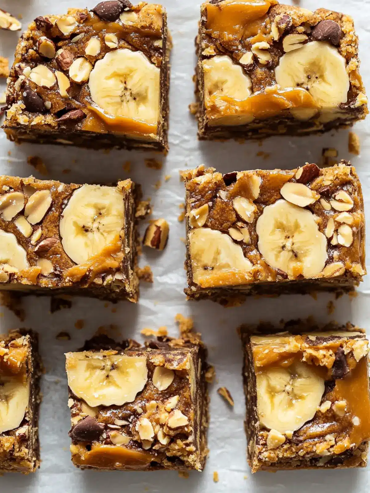 Delicious Banana Peanut Bars: Healthy & Sugar-Free Snack! 4 Banana peanut bars