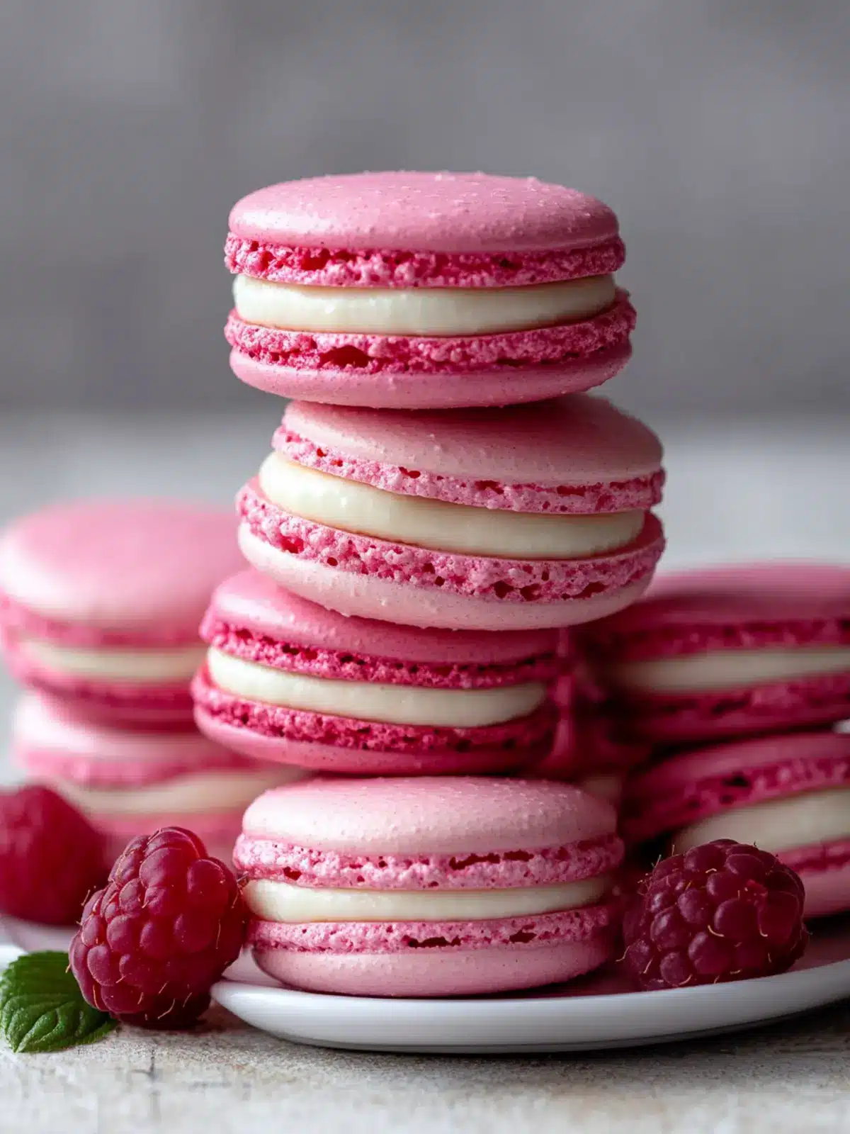 Raspberry Macaron Stack Recipe: Elevate Your Dessert Game 3 Raspberry Macaron Stack Recipe