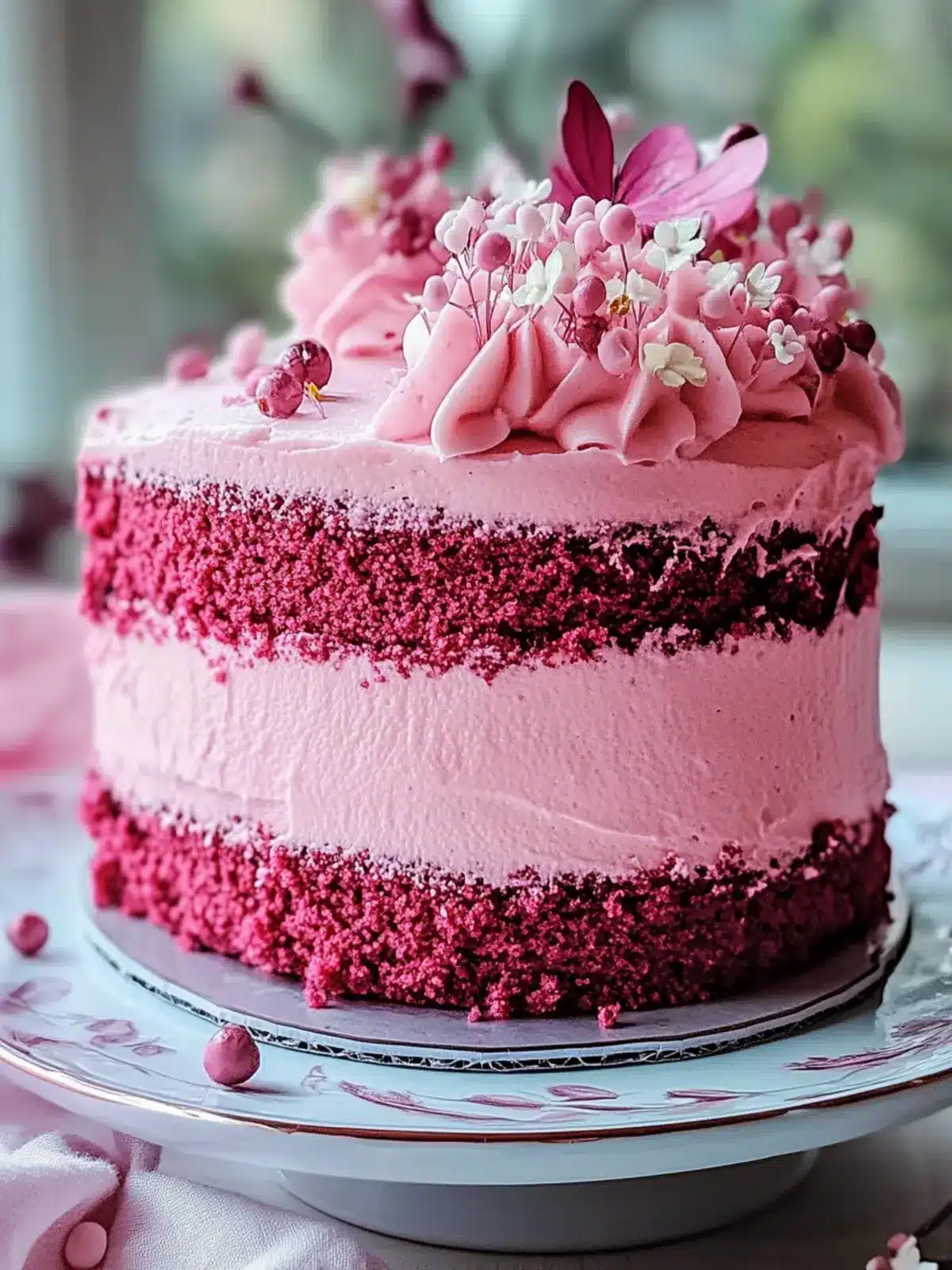 Indulge in Mother s Day Pink Velvet Cake: Love on a Plate 2 Mother s Day Pink Velvet Cake