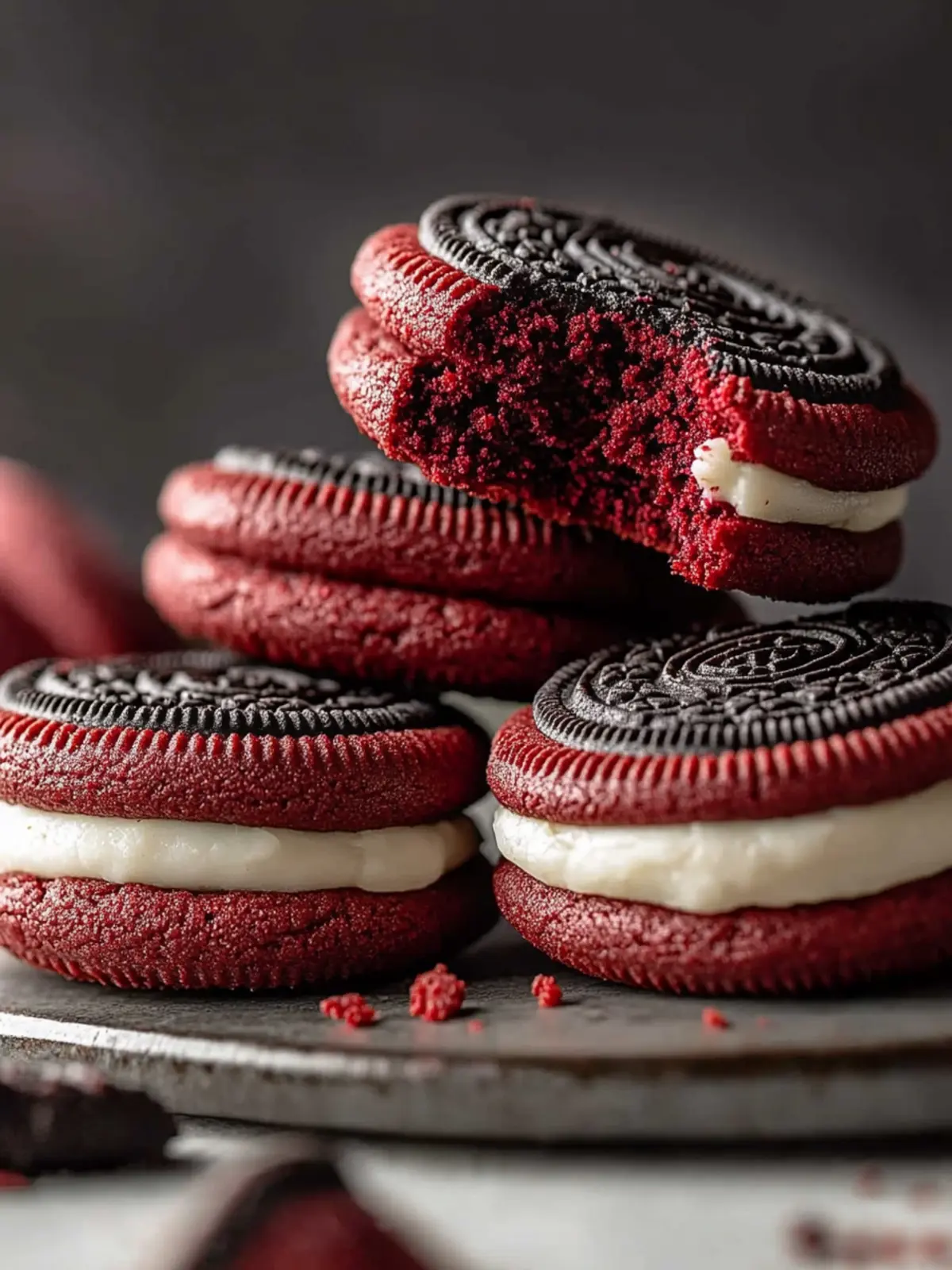 Best Gluten-Free Oreo Red Velvet Cookies You'll Devour 2 Best Gluten-Free Oreo Red Velvet Cookies