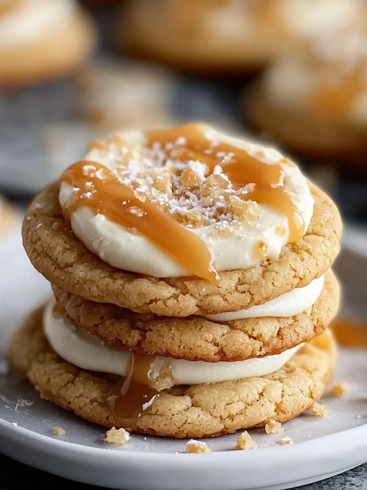 Soft and Chewy Caramel Cheesecake Cookies for Sweet Moments 2 Soft and Chewy Caramel Cheesecake Cookies