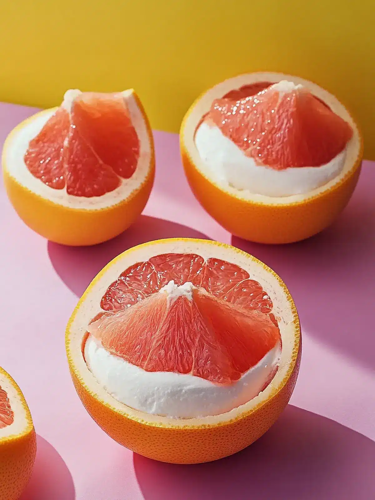 Delightful Grapefruit Alaska: A Light Dessert to Impress! 4 Grapefruit Alaska