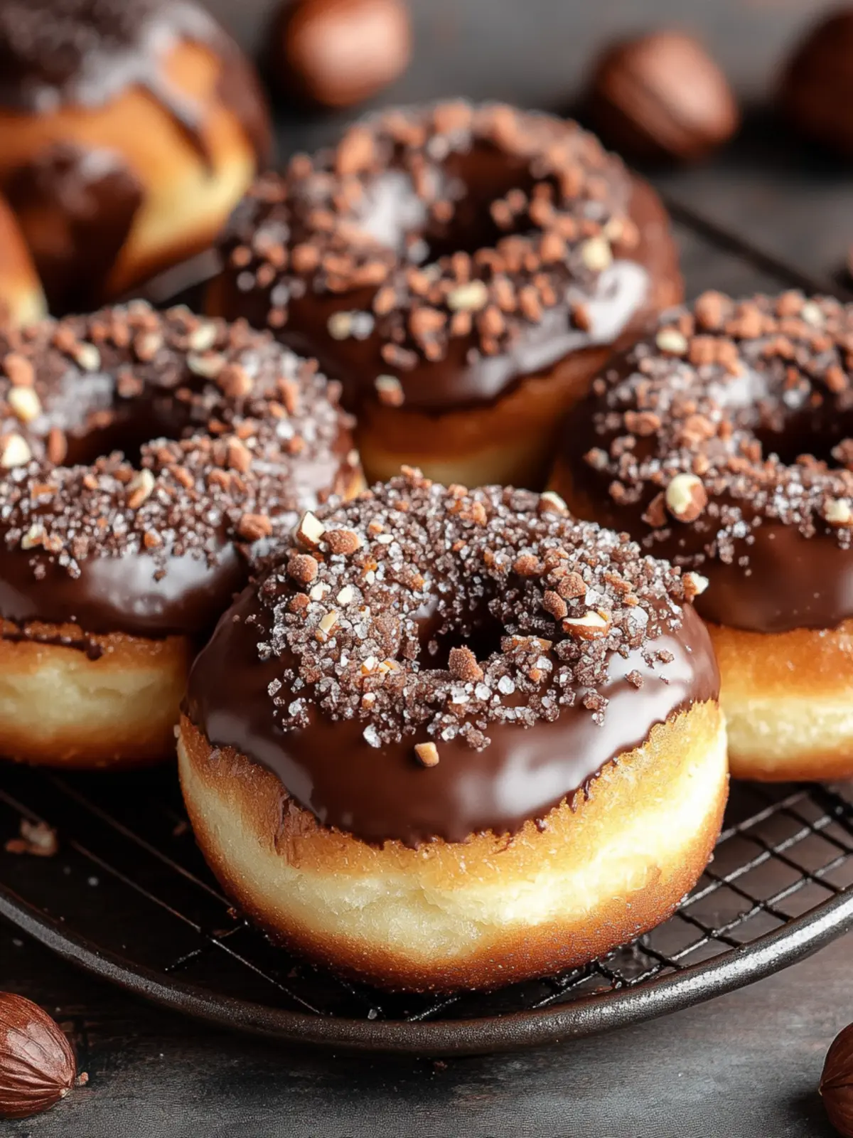 Irresistible Chocolate Hazelnut Stuffed Donuts You ll Love 2 Chocolate Hazelnut Stuffed Donuts