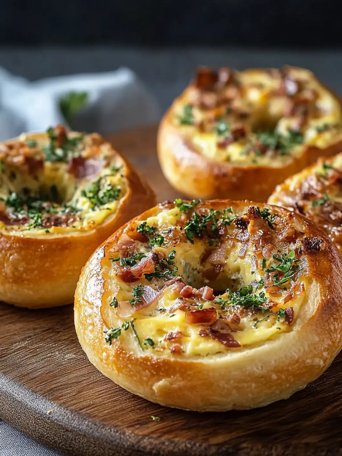 Quiche Stuffed Bagels: A Fun Twist on Breakfast Delight 4 Quiche Stuffed Bagels