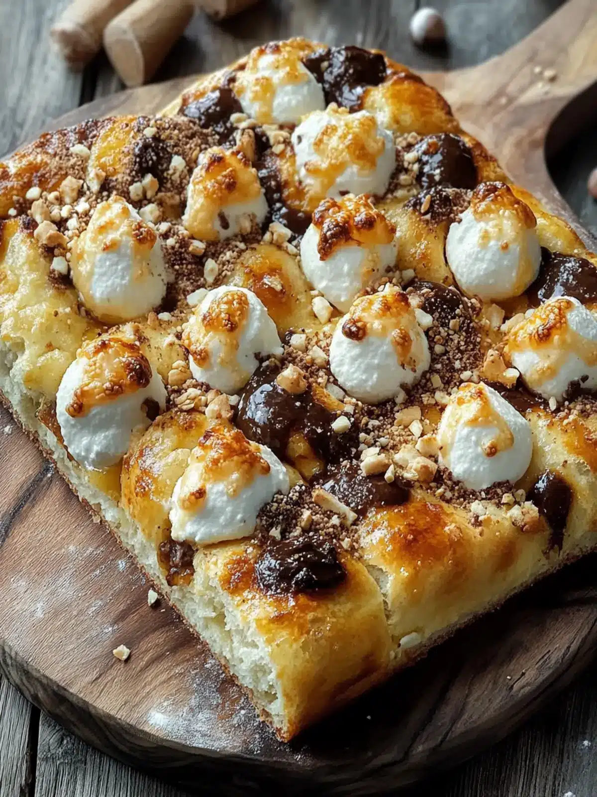 Golden S'mores Focaccia: The Ultimate Cozy Dessert Delight 3 Golden S Mores Focaccia