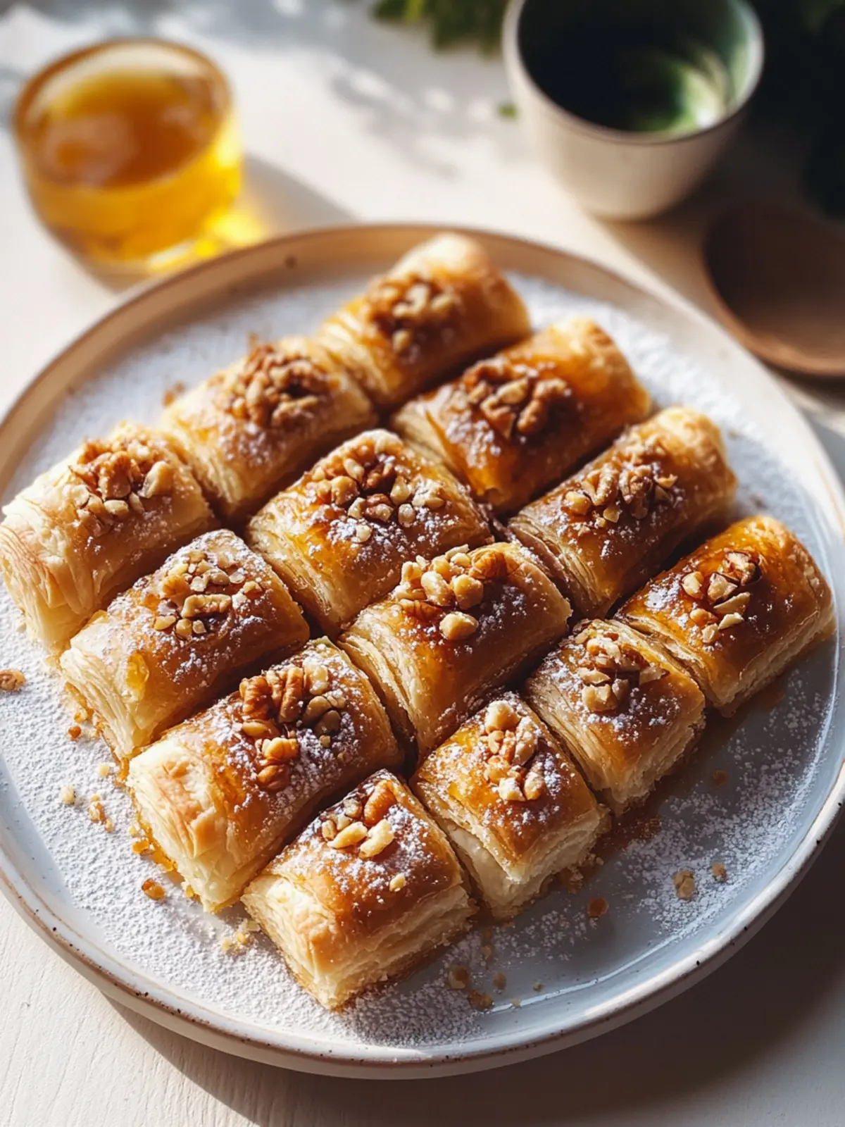 Irresistible Greek Nut and Honey Pastry Rolls Made Easy 4 Greek Nut and Honey Pastry Rolls