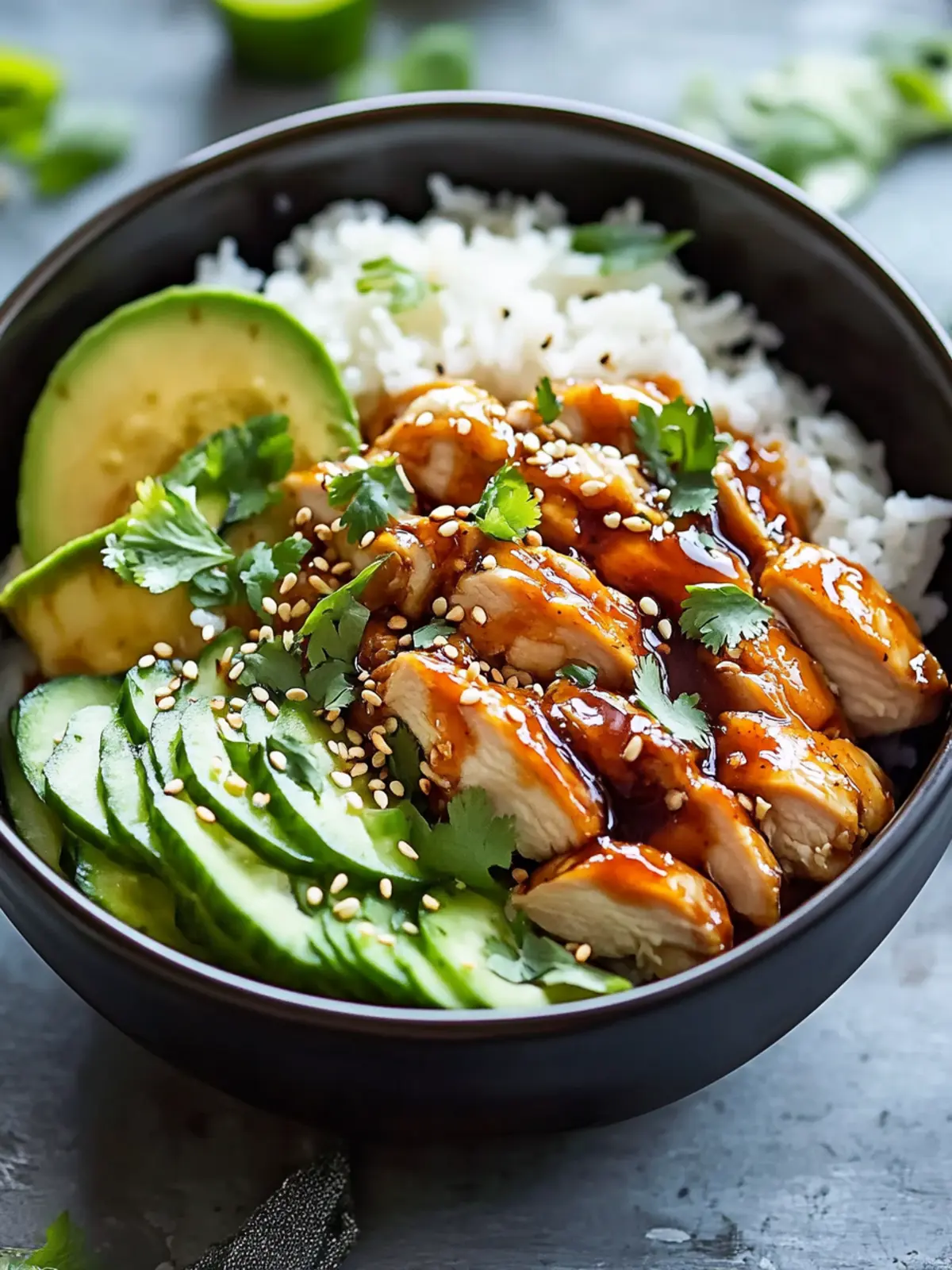 Spicy Honey-Ginger Chicken Bowl: Quick & Irresistibly Delicious 4 Spicy Honey-Ginger Chicken Bowl