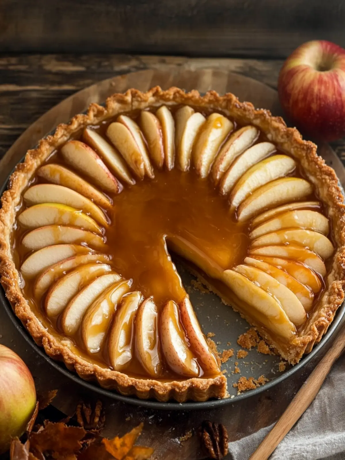 Decadent Caramel Apple Tart That Will Wow Your Guests 3 Caramel Apple Tart