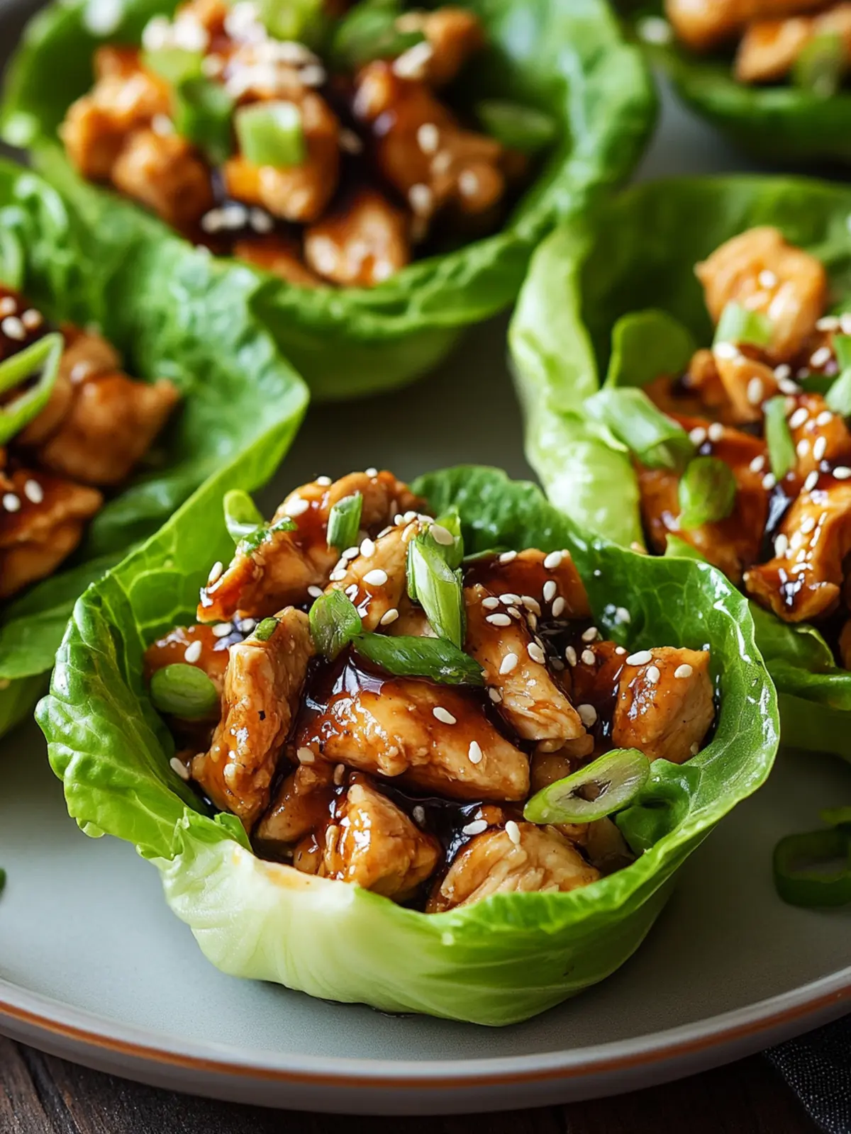 Delicious Teriyaki Chicken Lettuce Cups Ready in 20 Minutes 4 Teriyaki Chicken Lettuce Cups