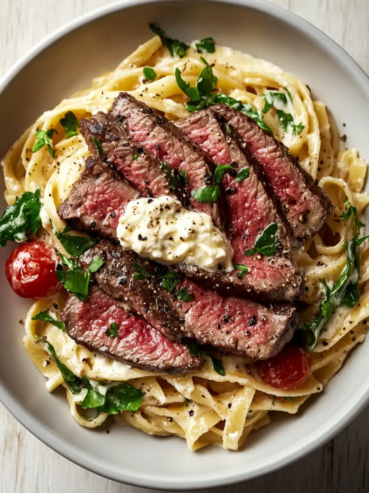 Savory Steak and Boursin Pasta for Quick Weeknight Indulgence 3 Steak and Boursin Pasta