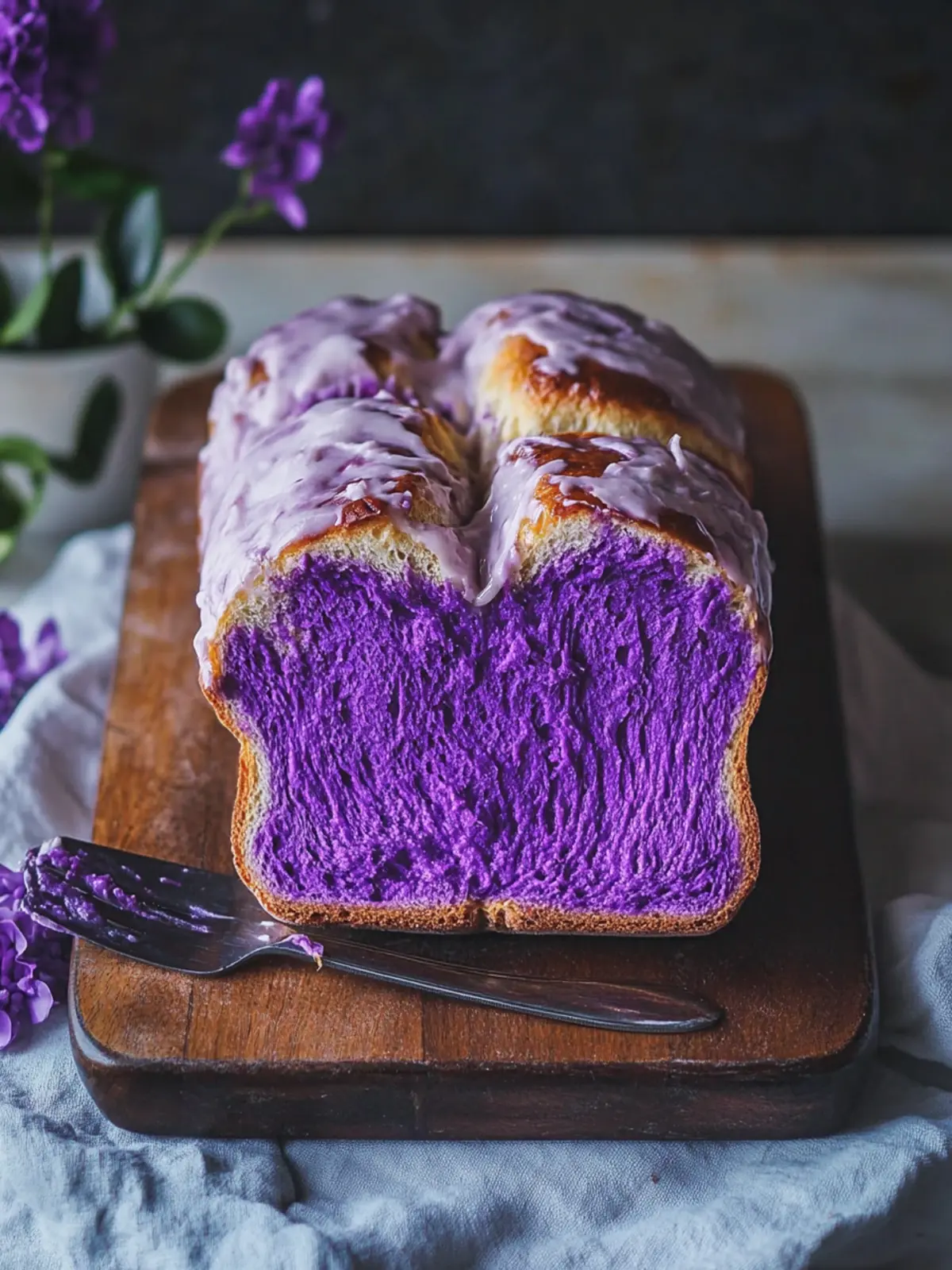 Fluffy Ube Milk Bread Recipe That Will Brighten Your Mornings 4 Ube Milk Bread