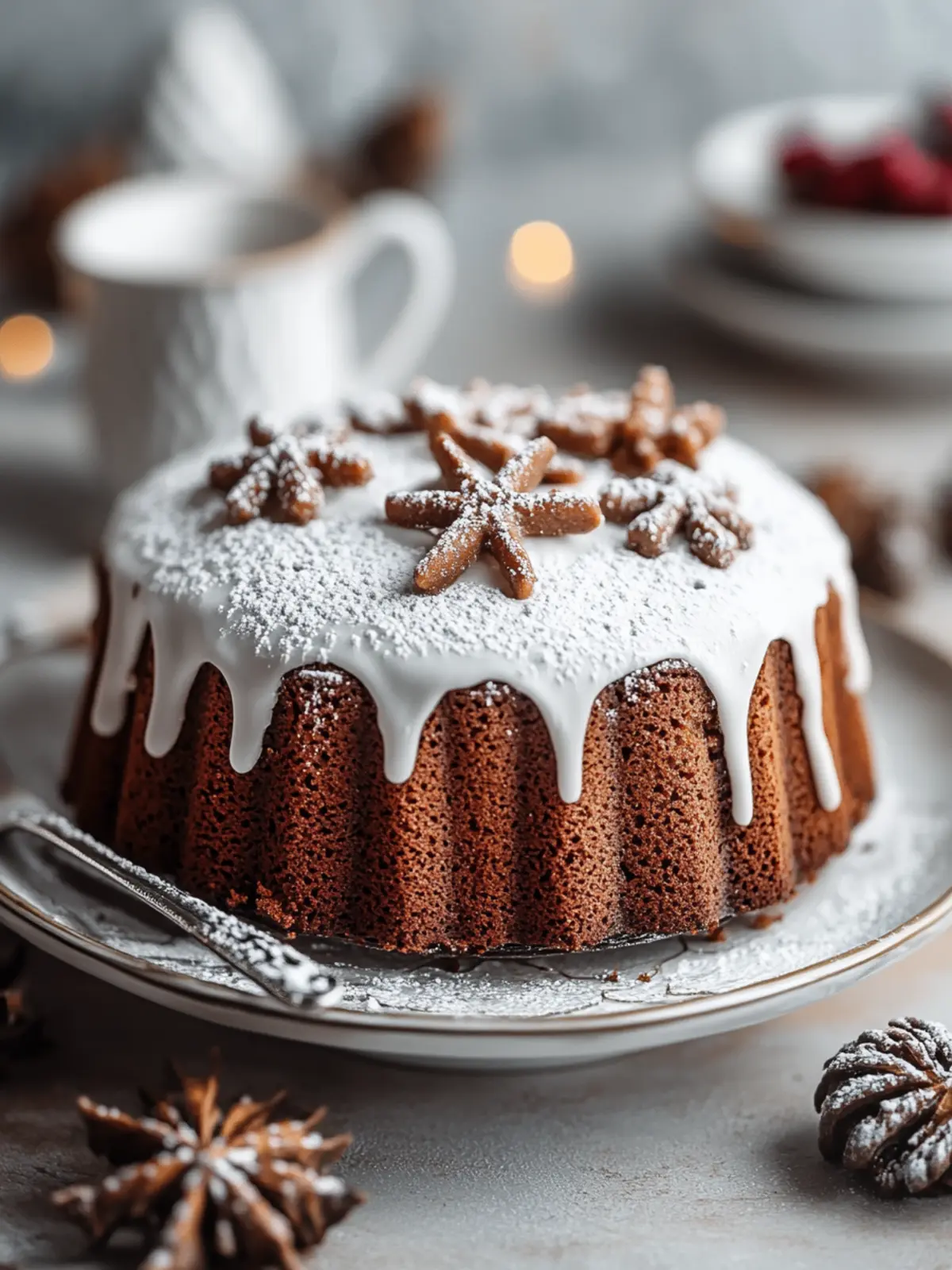 Irresistible Vegan Gingerbread Cake for Cozy Holiday Celebrations 3 Vegan Gingerbread Cake