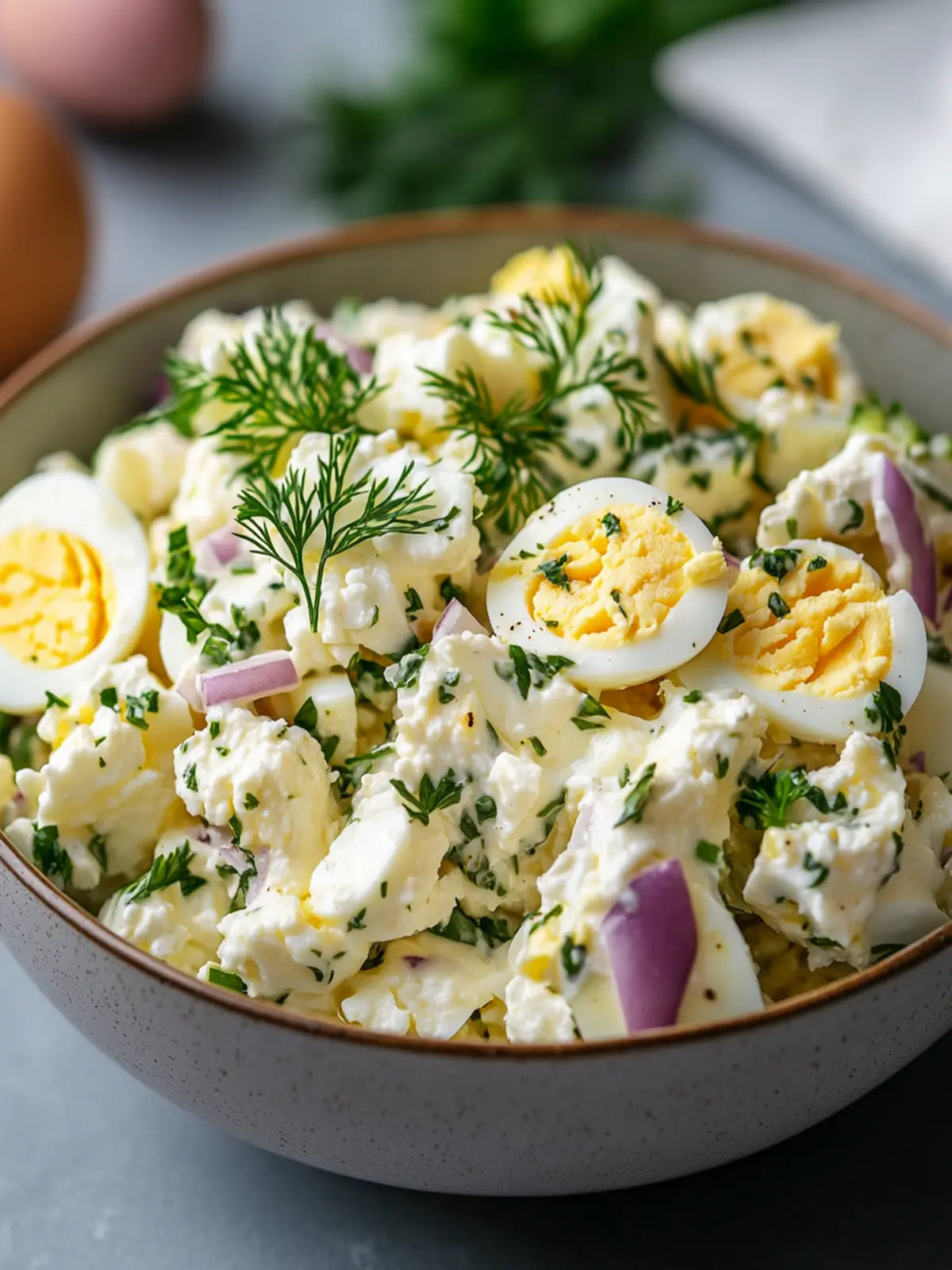 Cottage Cheese Egg Salad: A Protein-Packed Delight in 10 Minutes 2 Cottage Cheese Egg Salad