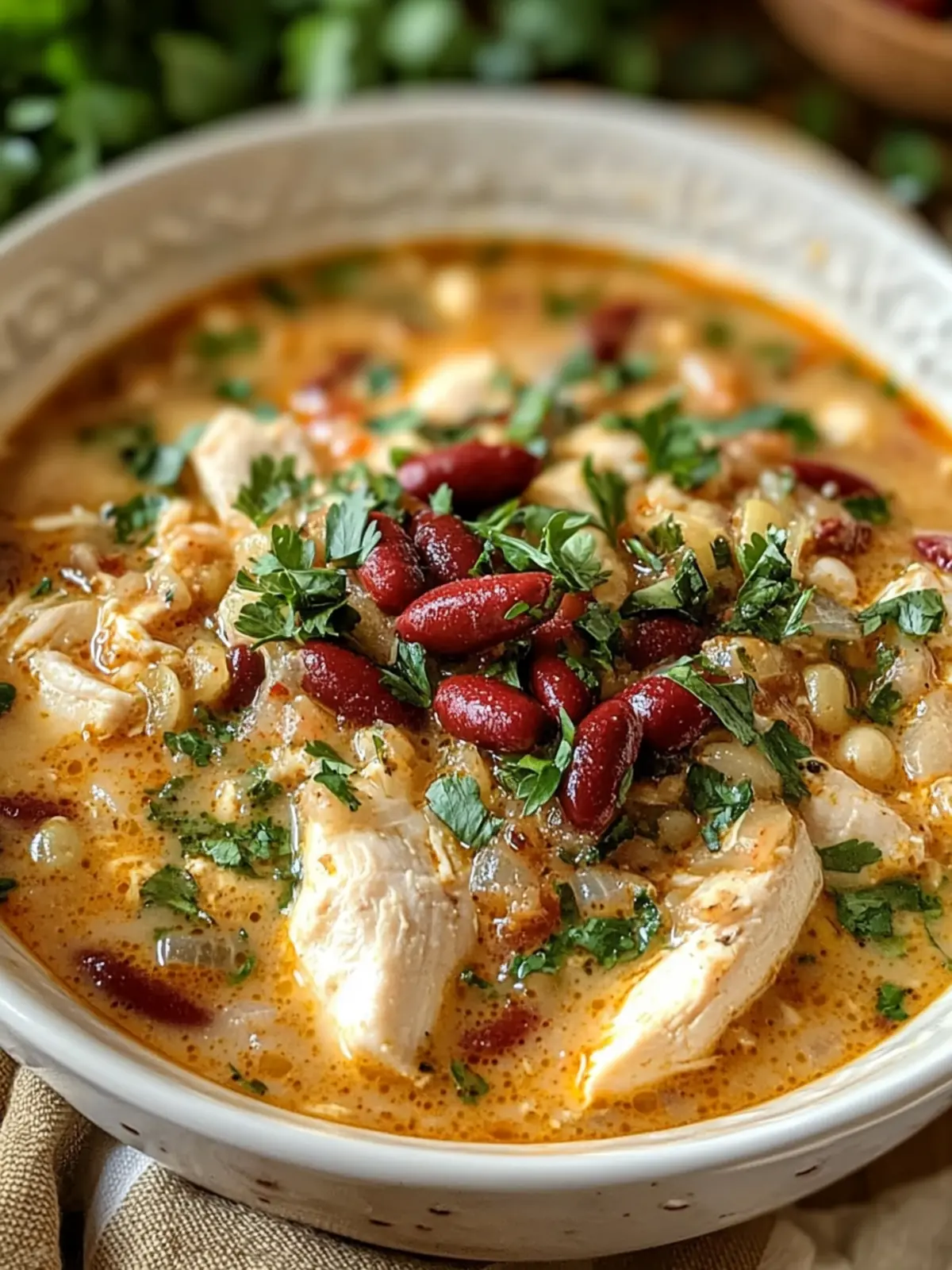 Cajun White Chicken Chili: Your New Favorite Comfort Dish 3 Cajun White Chicken Chili