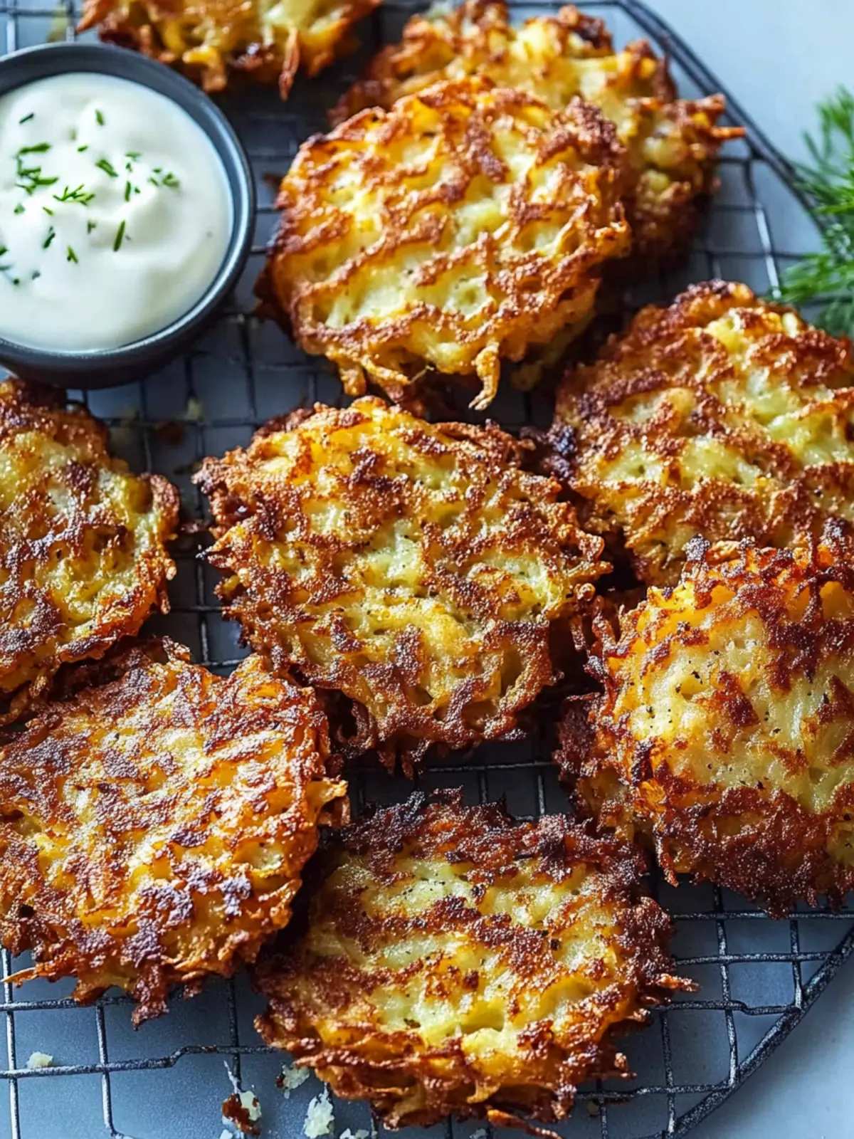Crispy Latkes Recipe for a Memorable Hanukkah Feast 3 Latkes