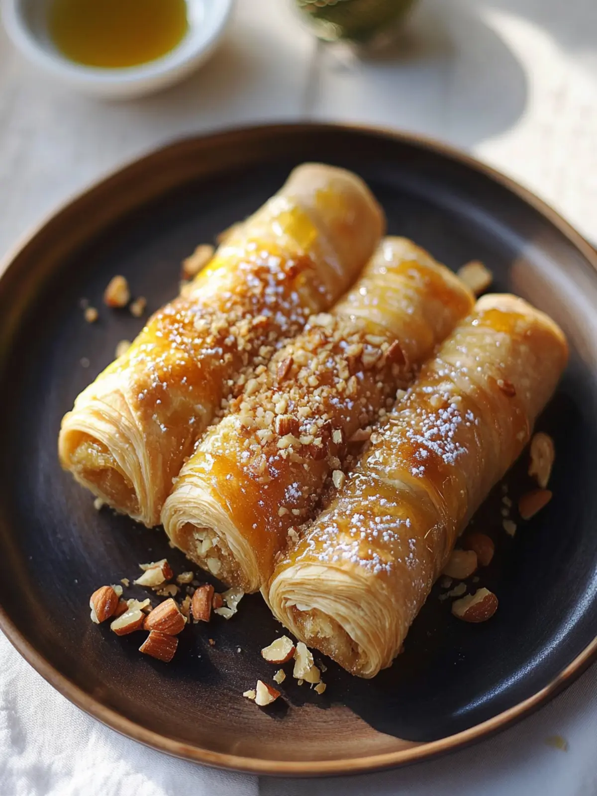 Irresistible Greek Nut and Honey Pastry Rolls Made Easy 2 Greek Nut and Honey Pastry Rolls