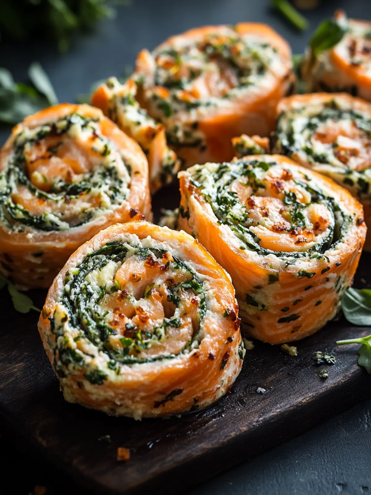Mouthwatering Stuffed Salmon Pinwheels You ll Love Making 4 Stuffed Salmon Pinwheels