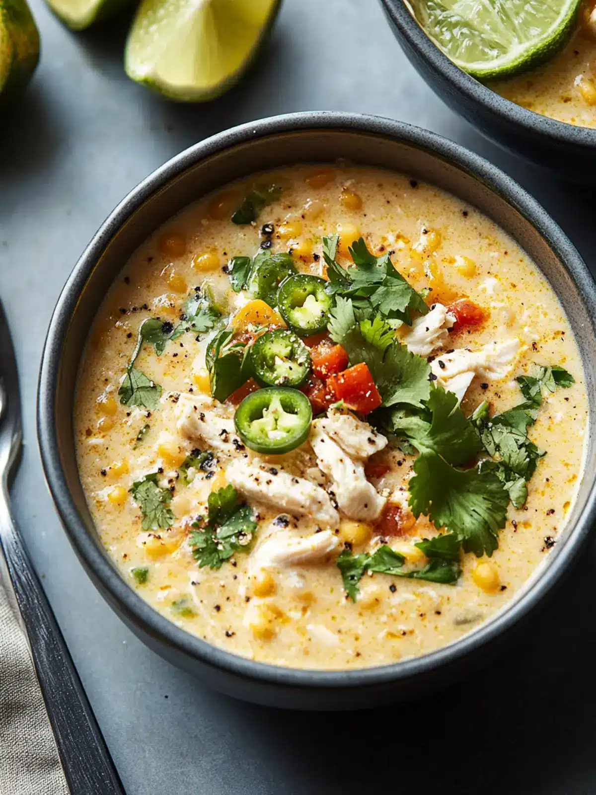 Creamy Keto White Chicken Chili You Can Whip Up Fast 4 Creamy Keto White Chicken Chili