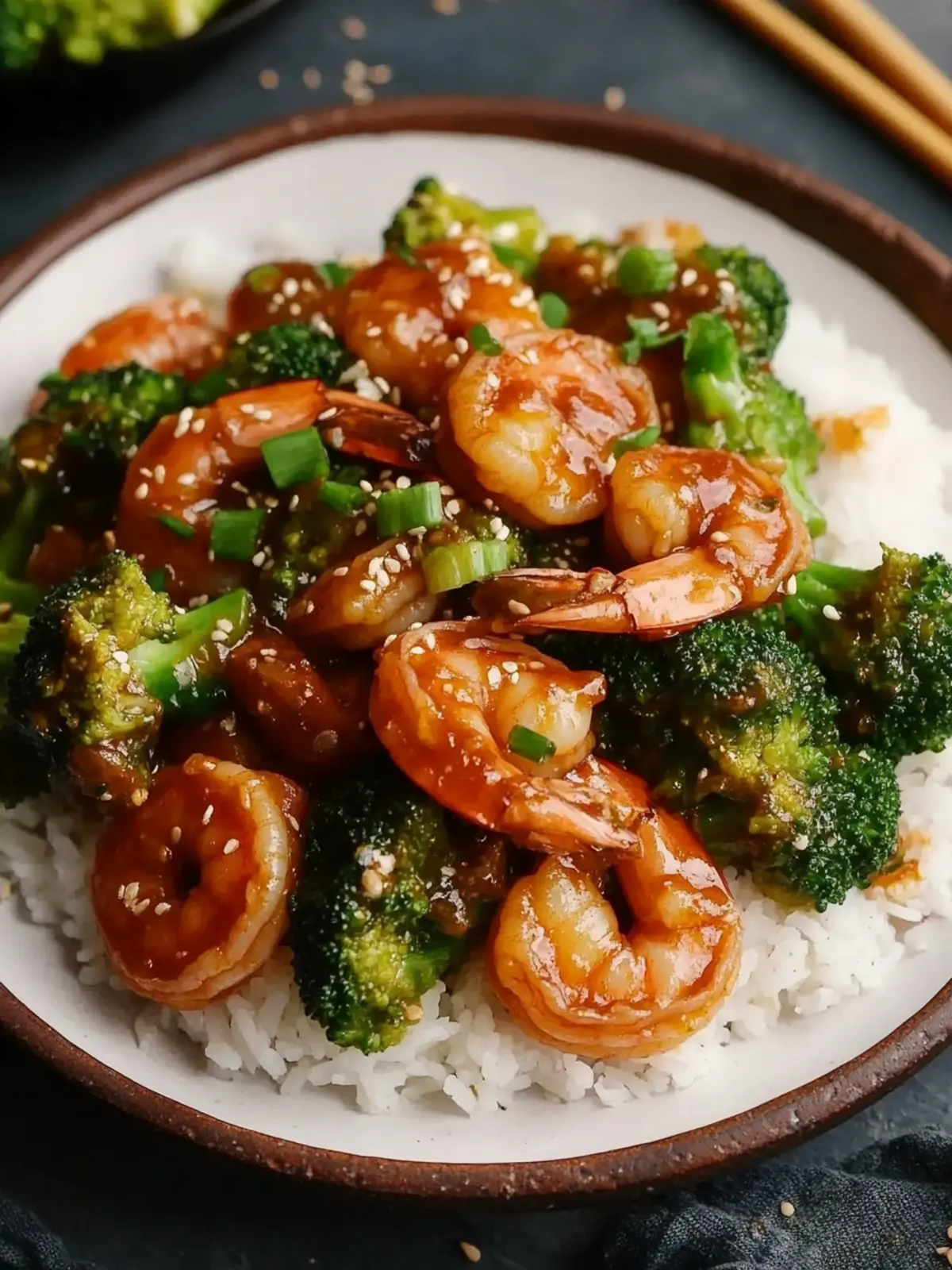 Savory Mongolian Shrimp & Broccoli in 30 Minutes Flat 2 Mongolian Shrimp & Broccoli
