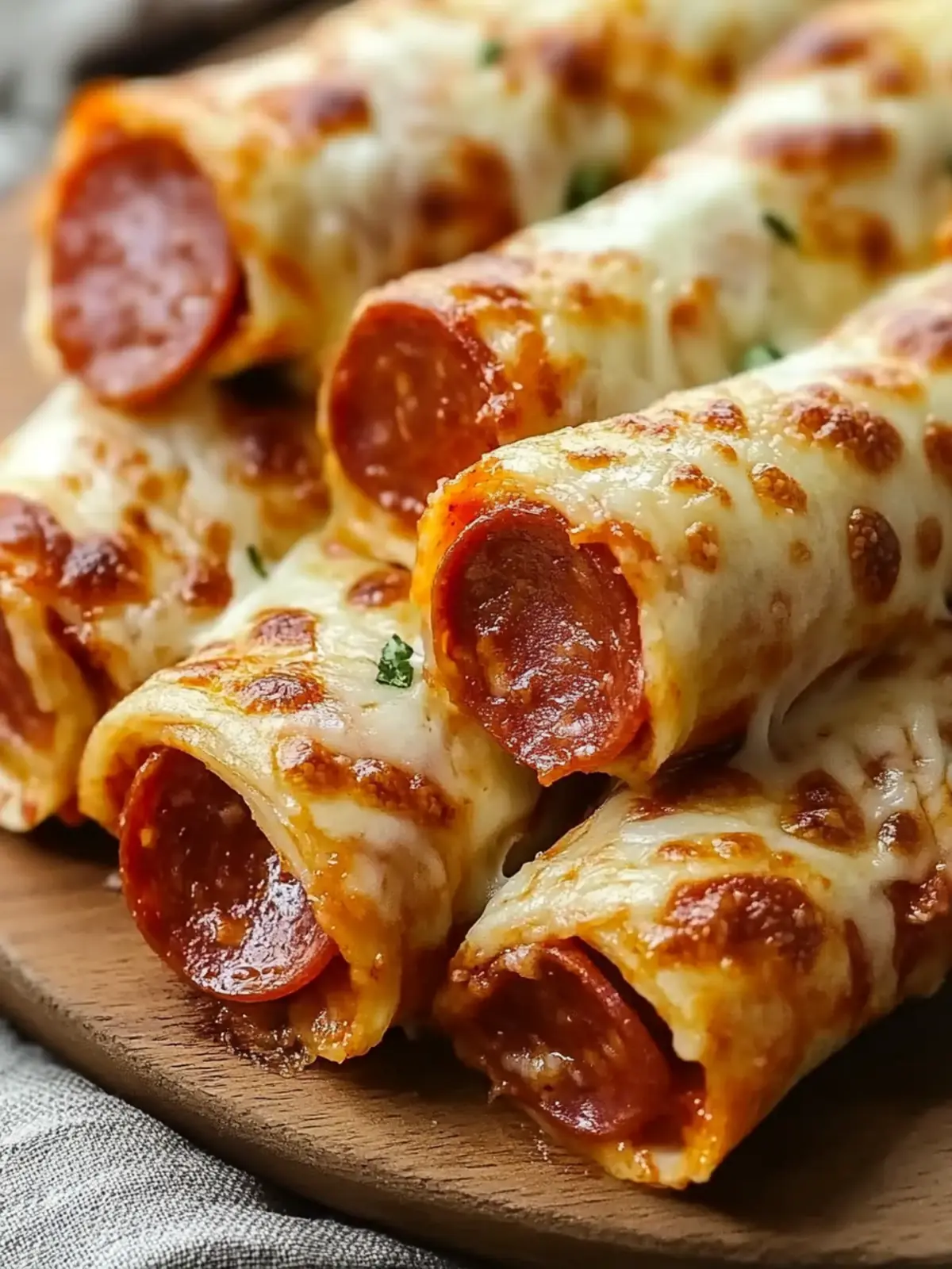 Cheesy Pepperoni Roll-Ups: Irresistible Pizza Bites to Share 4 Cheesy Pepperoni Roll-Ups