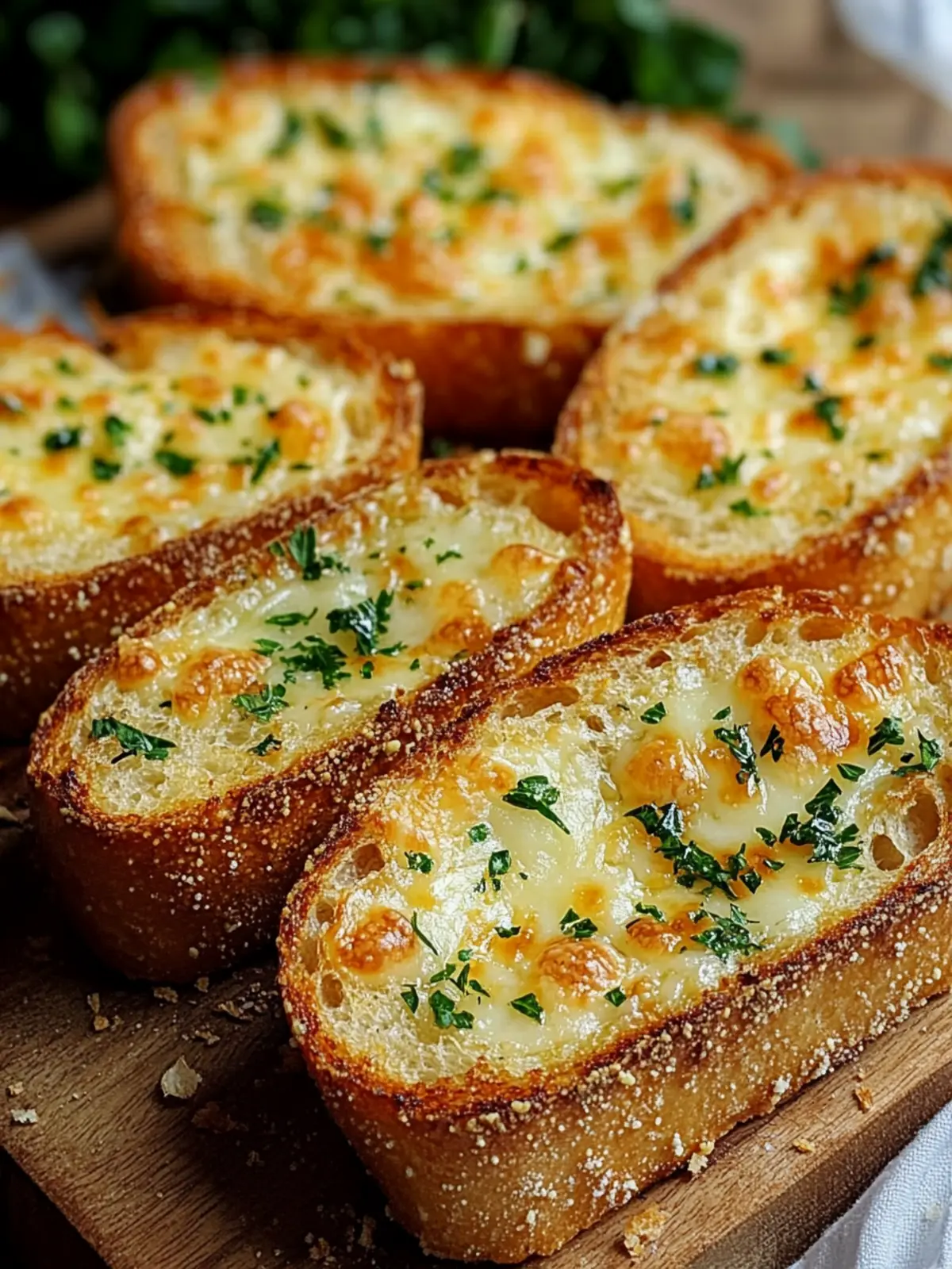 Irresistible Toasted Cheesy Garlic Bread Slices in Minutes 2 Toasted Cheesy Garlic Bread Slices