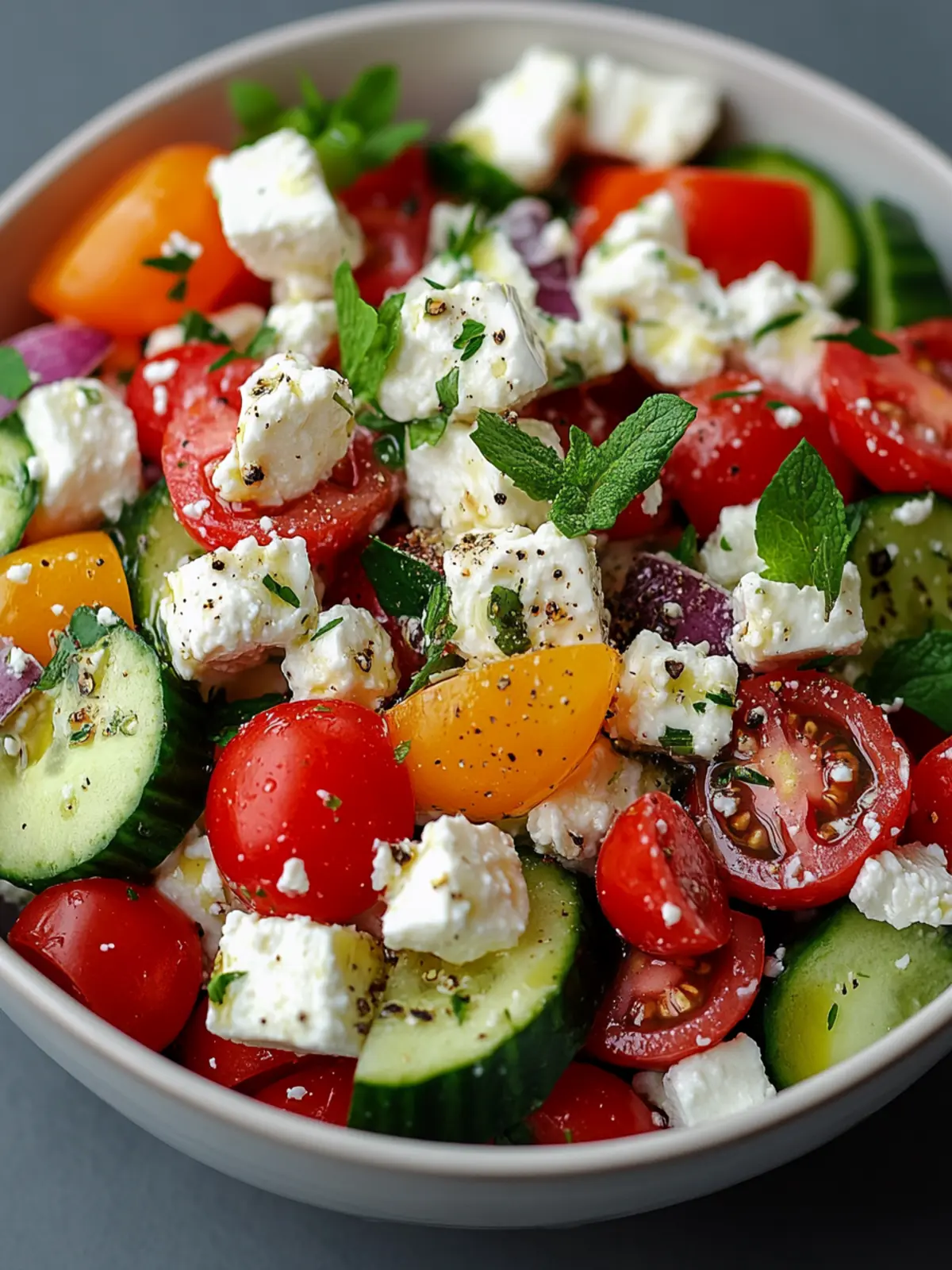 Delicious Greek Cottage Cheese Salad for a Healthy Boost 4 Greek Cottage Cheese Salad