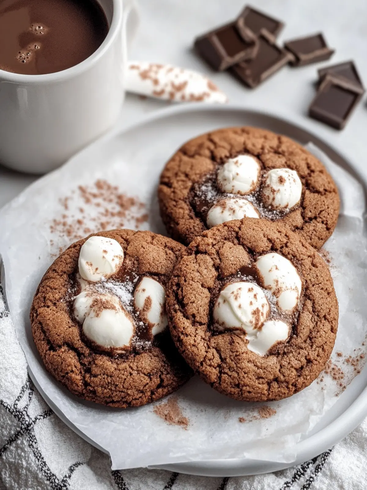 Warm Up with Decadent Hot Chocolate Cookies That Melt Hearts 4 Hot Chocolate Cookies