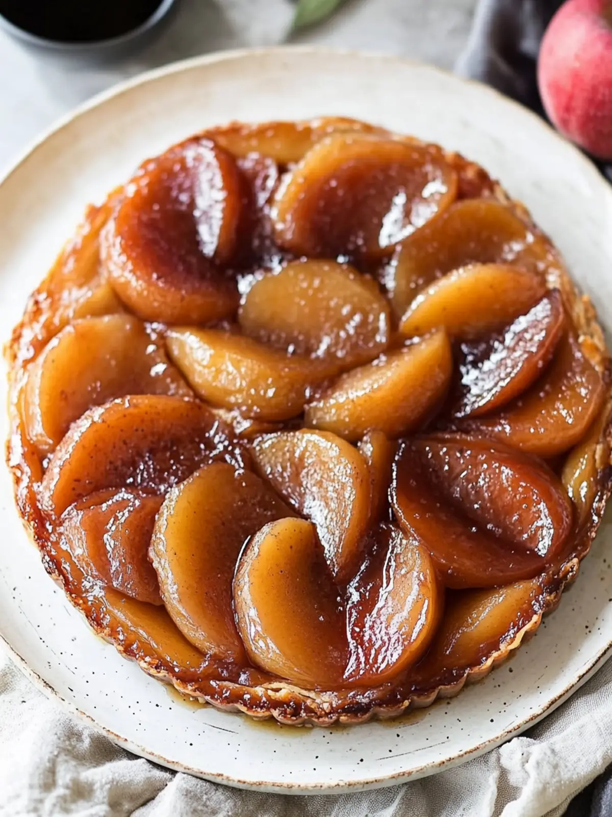 Delicious Vegan Tarte Tatin: A Flaky Fall Delight! 4 Vegan tarte tatin