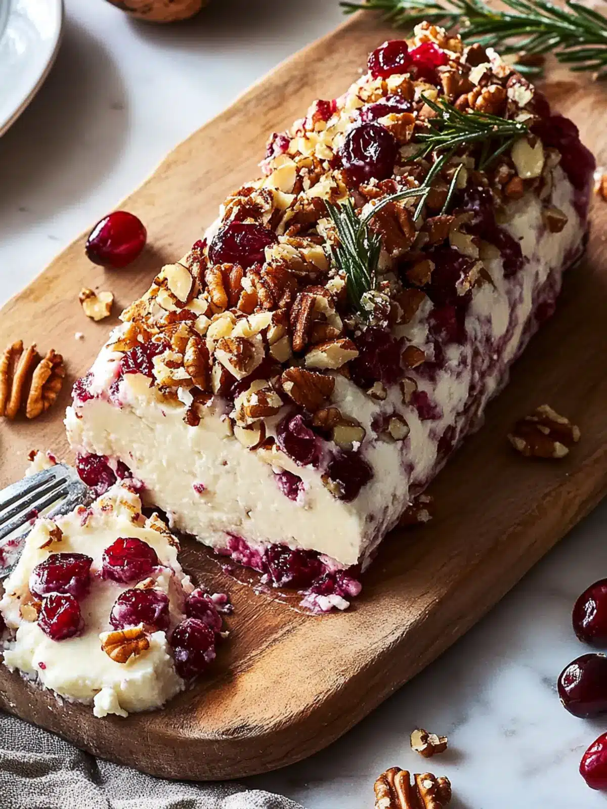 Festive Cranberry Walnut Cheese Log That Wows Every Guest 4 Cranberry Walnut Cheese Log
