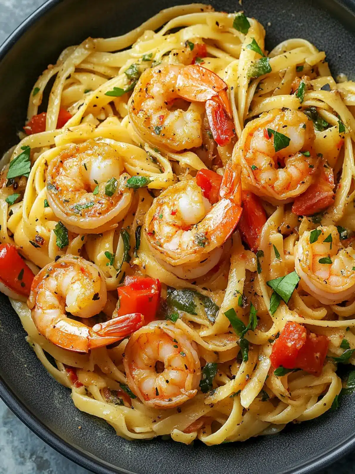 Irresistible Jamaican Shrimp Pasta in Creamy Coconut Sauce 2 Jamaican Shrimp Pasta