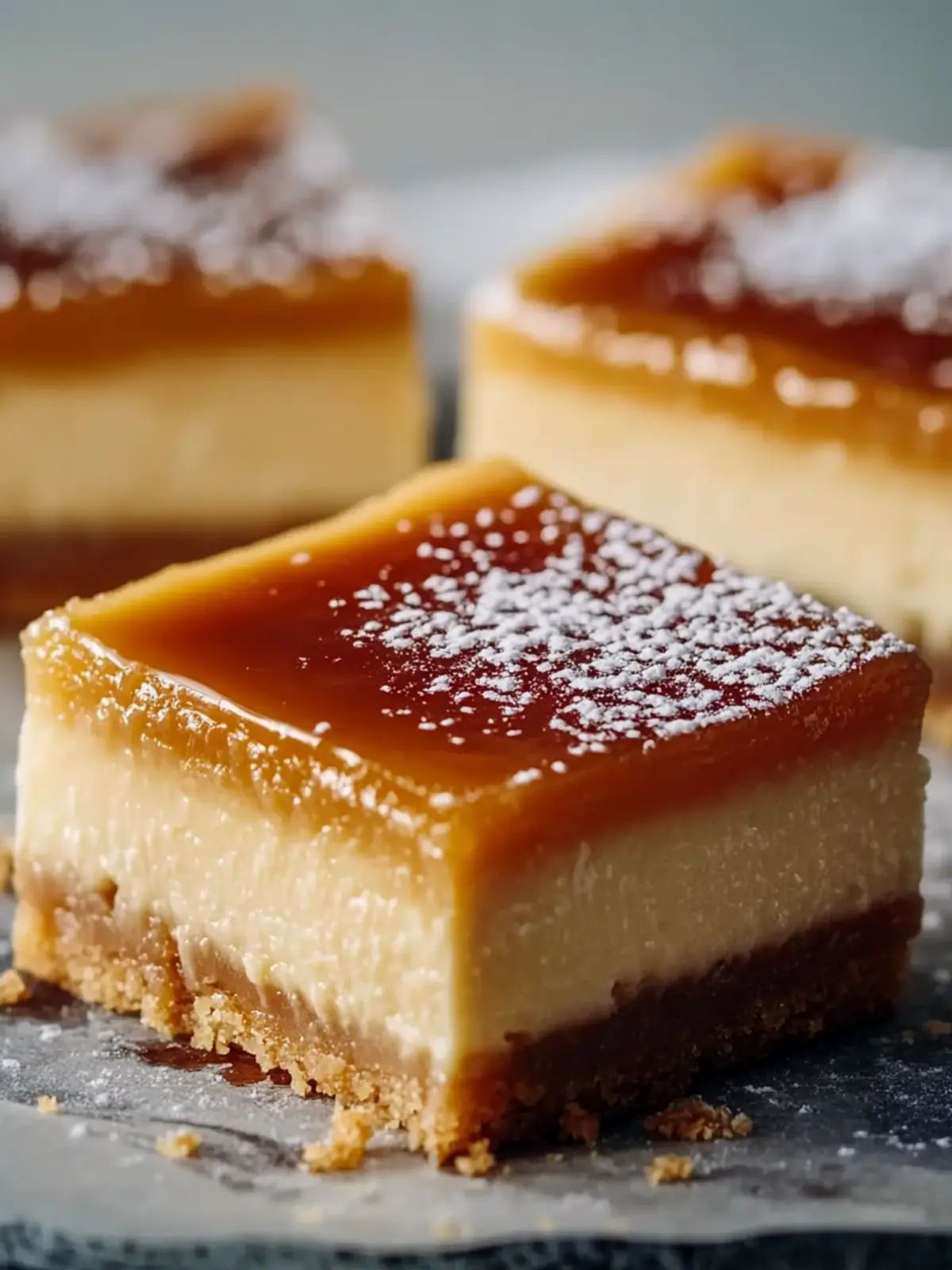 Decadent Dulce de Leche Cheesecake Bars to Swoon Over 2 Dulce de Leche Cheesecake Bars