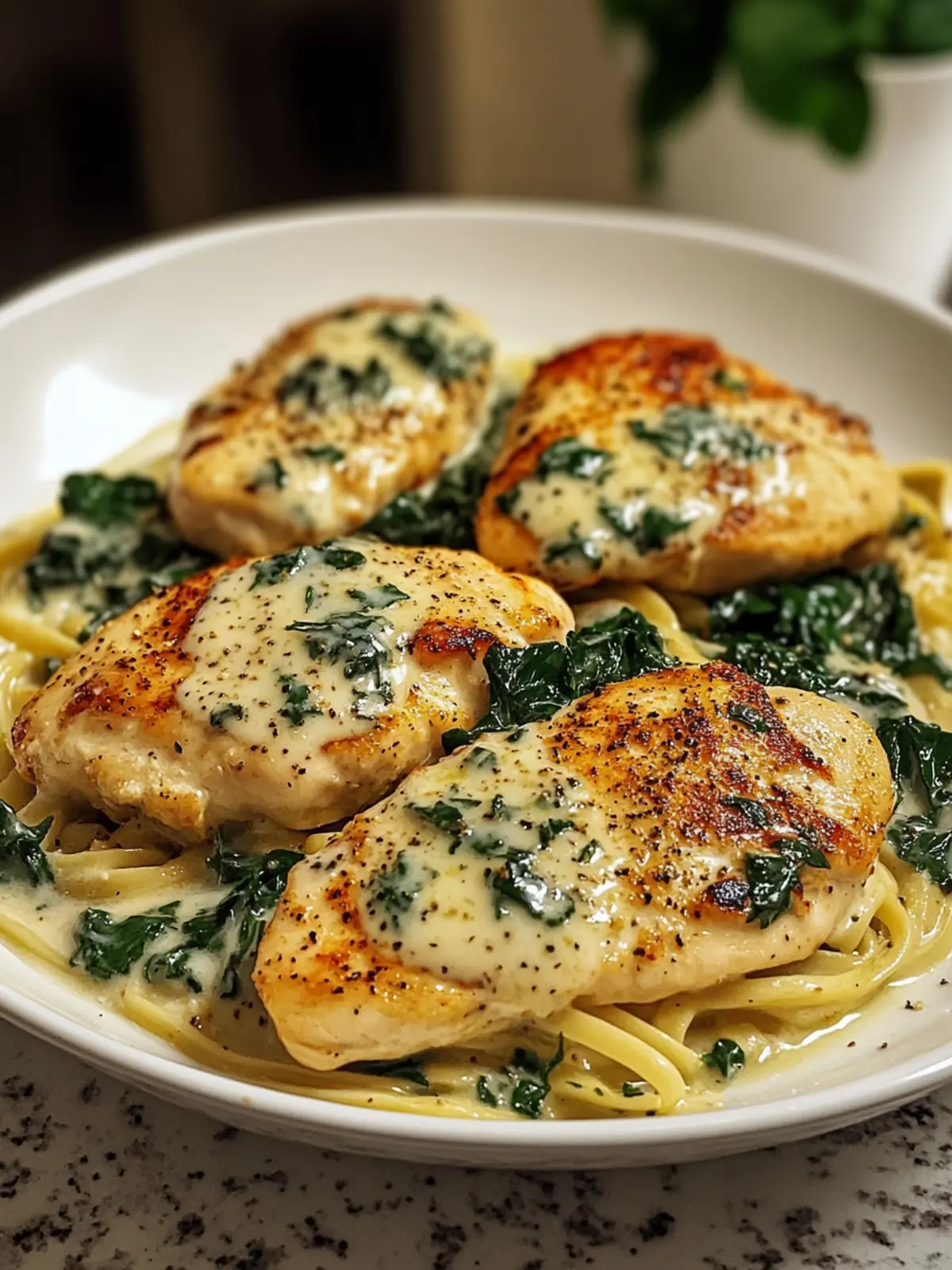 Savor Homemade Chicken Florentine Style in Just 25 Minutes 4 Chicken Florentine Style