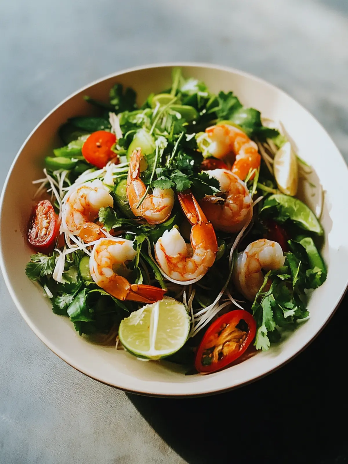 Vibrant Vietnamese Seafood Salad Bursting with Fresh Flavors 4 Vietnamese Seafood Salad