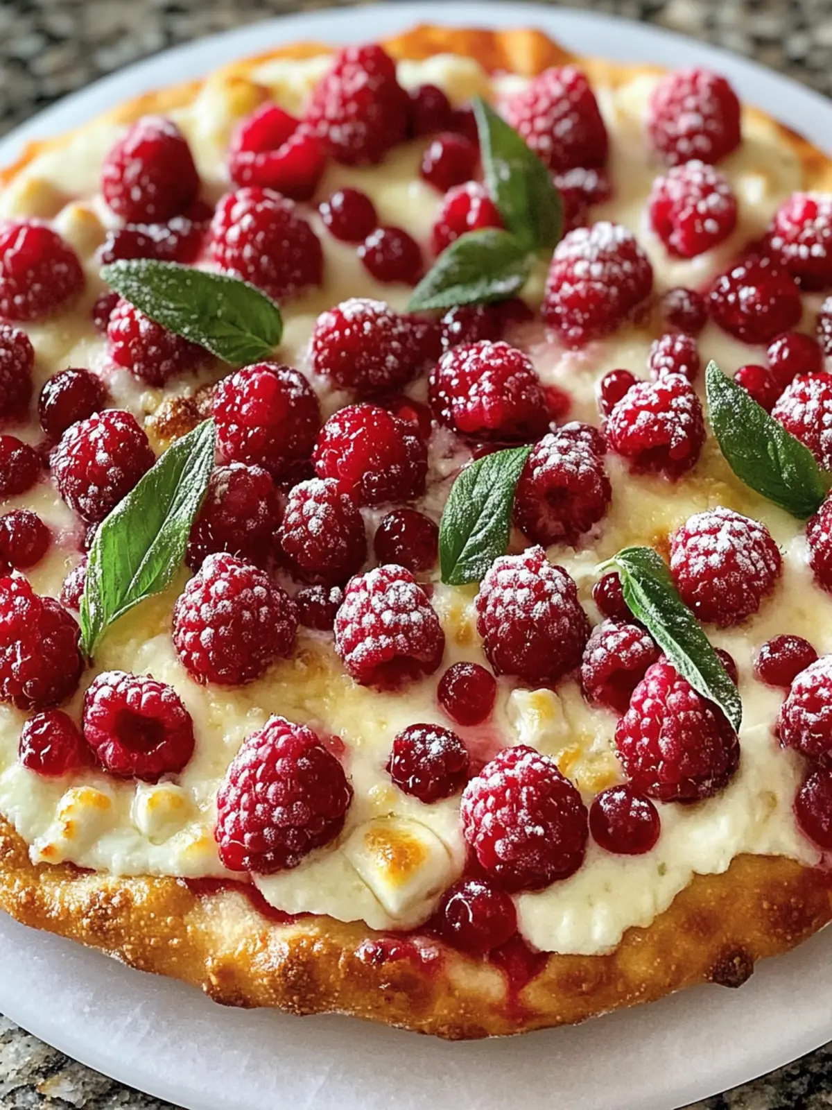 Raspberry Brie Dessert Pizza That Will Wow Your Guests! 2 Raspberry Brie Dessert Pizza
