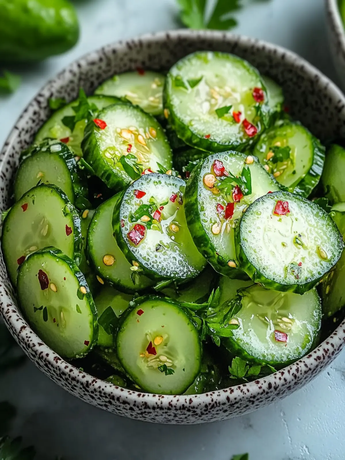 Zesty Sumac Cucumbers Salad for a Refreshing Flavor Boost 2 Zesty Sumac Cucumbers Salad