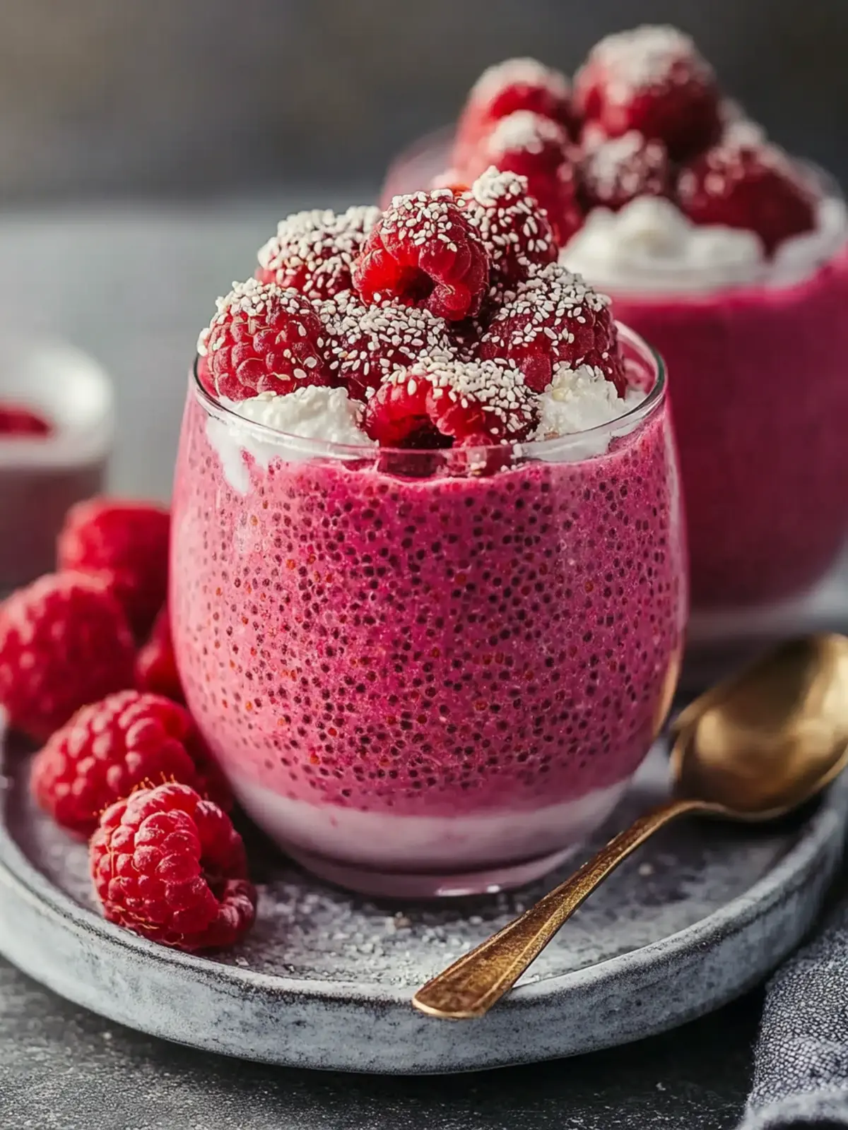 Raspberry Coconut Chia Seed Pudding: A Guilt-Free Delight 3 Raspberry Coconut Chia Seed Pudding