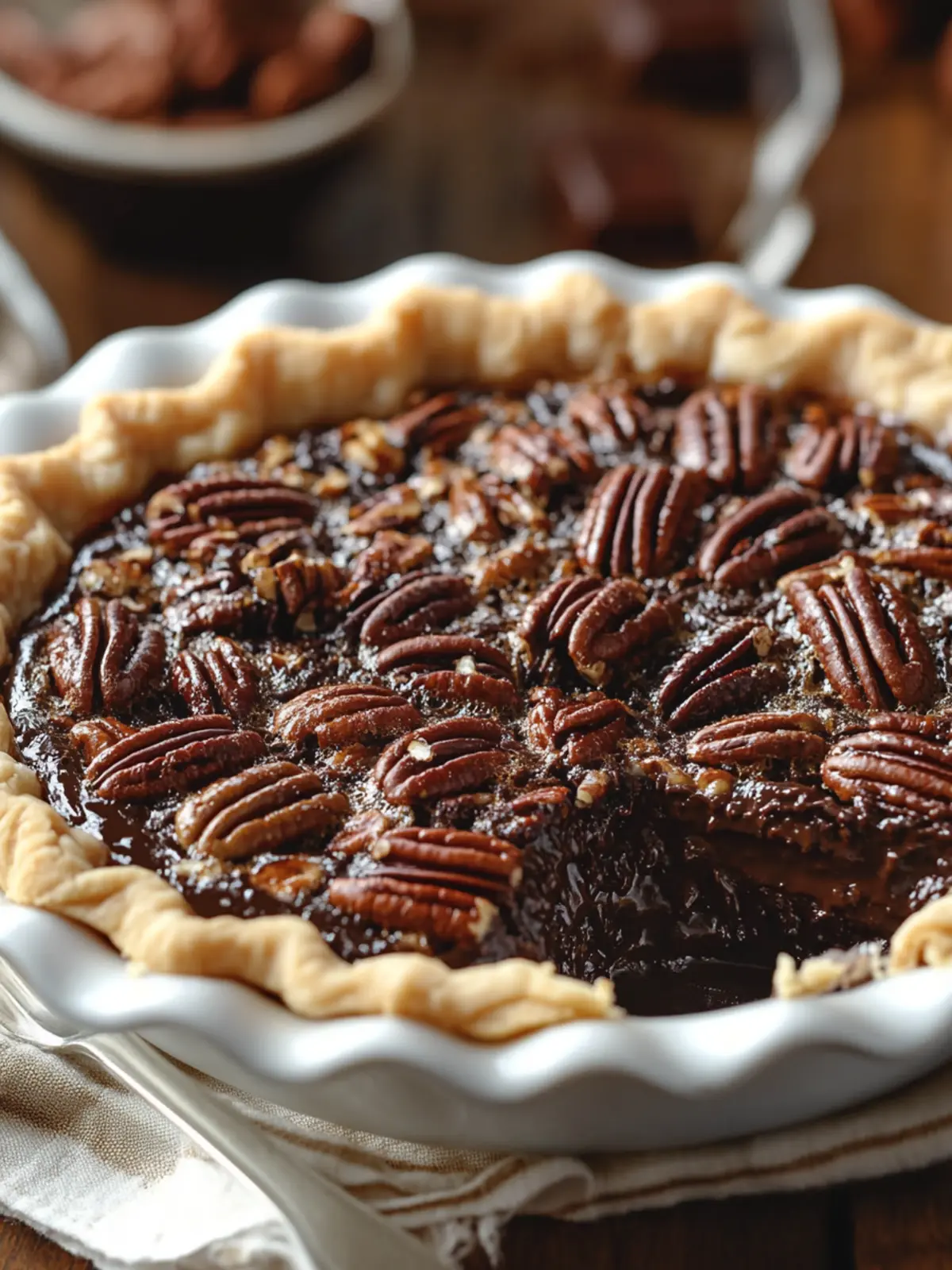 Texas Chocolate Pecan Pie That's Simply Irresistible 2 Texas Chocolate Pecan Pie