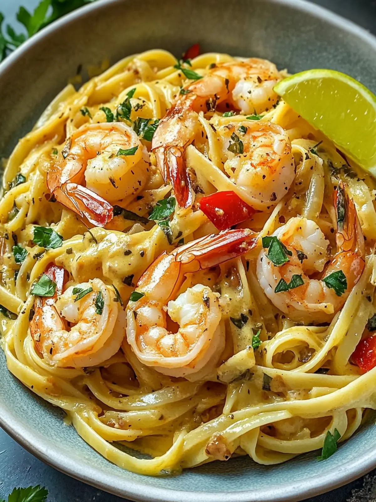 Irresistible Jamaican Shrimp Pasta in Creamy Coconut Sauce 3 Jamaican Shrimp Pasta