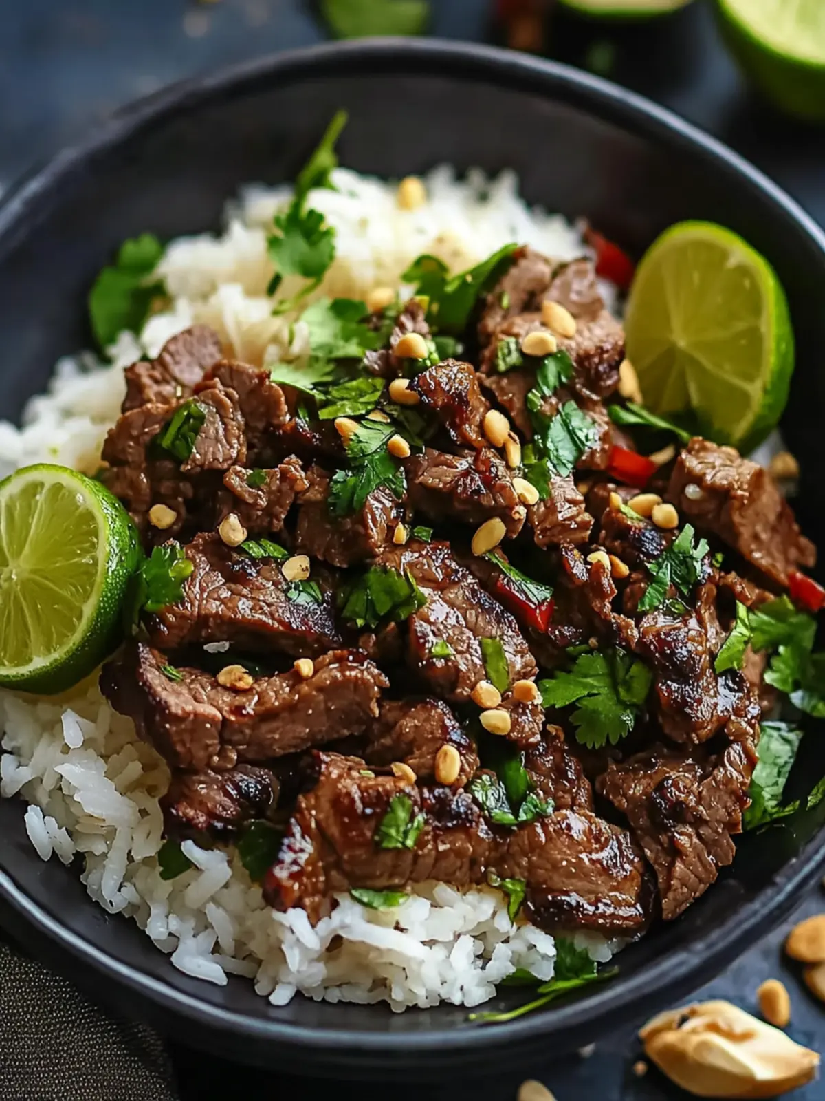 Savor Juniper-Lime Beef & Coconut Rice for a Flavor Escape 4 Juniper-Lime Beef & Coconut Rice