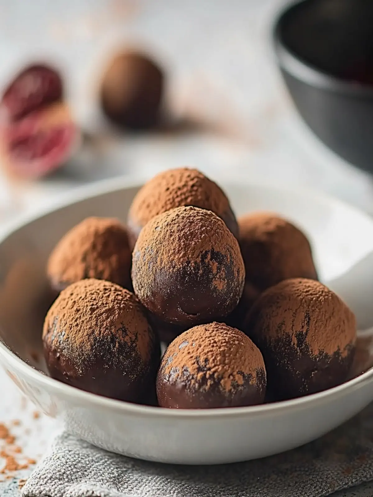 Ultimate Cocoa Dusted Chocolate Truffles for Gifting Joy 2 Cocoa Dusted Chocolate Truffles